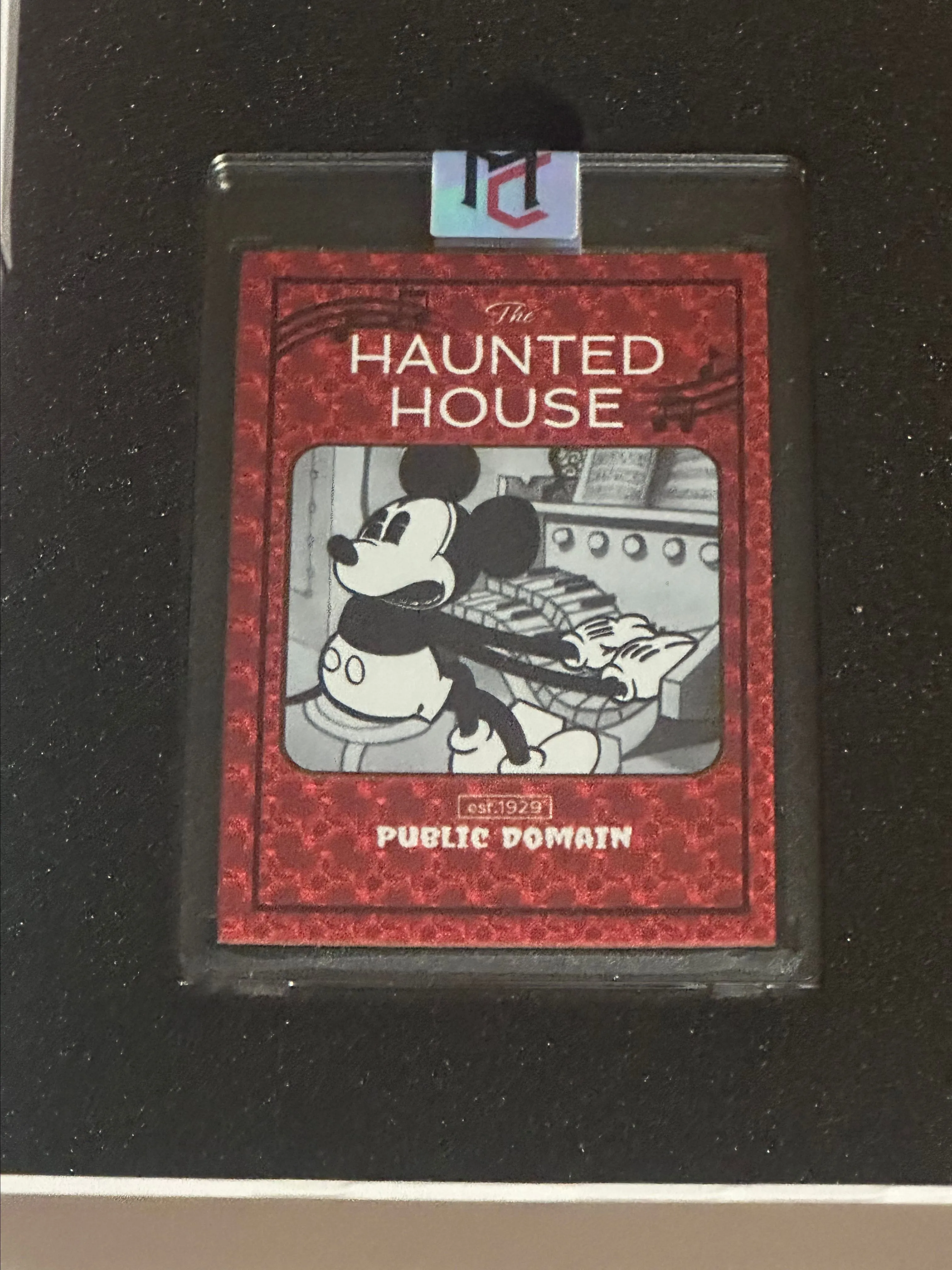 Product image for Haunted House Mickey Red Mosaic Piano