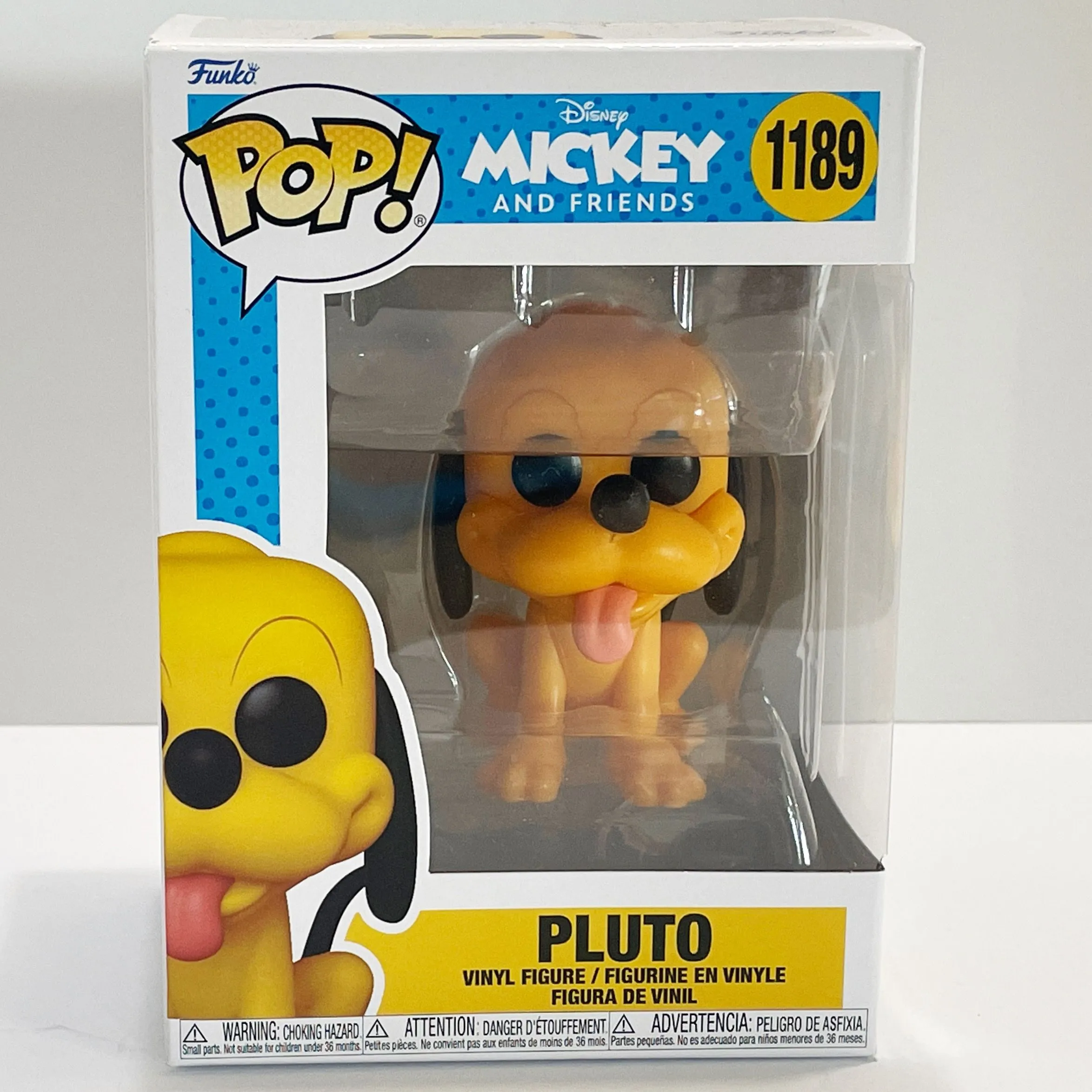 Product image for CLEARANCE 1189 Pluto Funko Pop Disney Mickey & Friends MIB