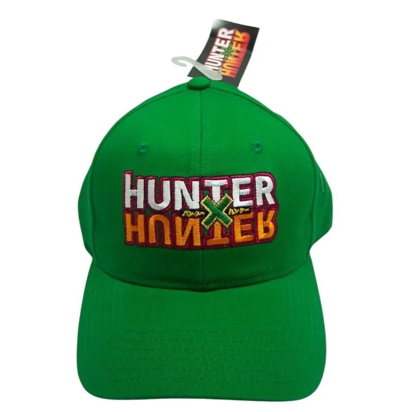 Product image for Unisex Hunter x Hunter Anime Green Strapback Hat Cap NEW NWT