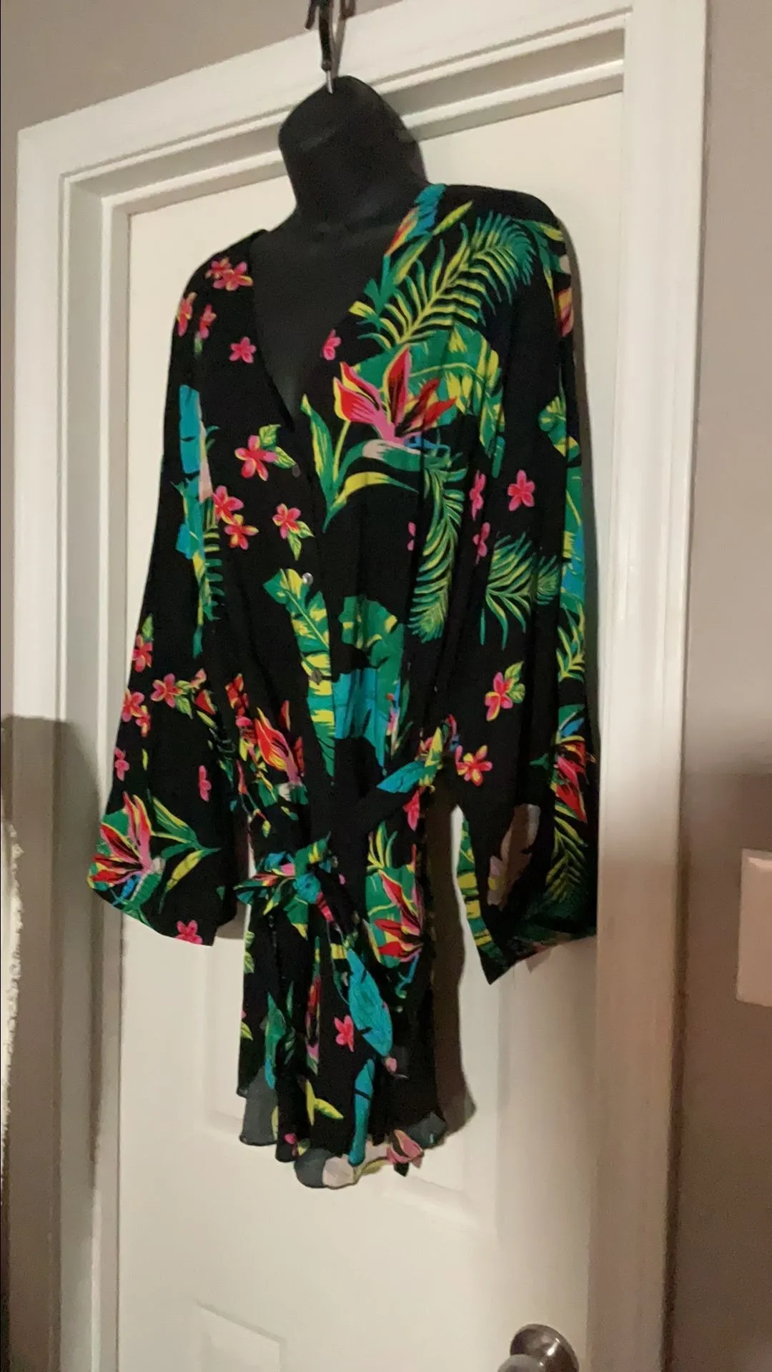 Product image for Floral Vacation Kimono Sleeve Top