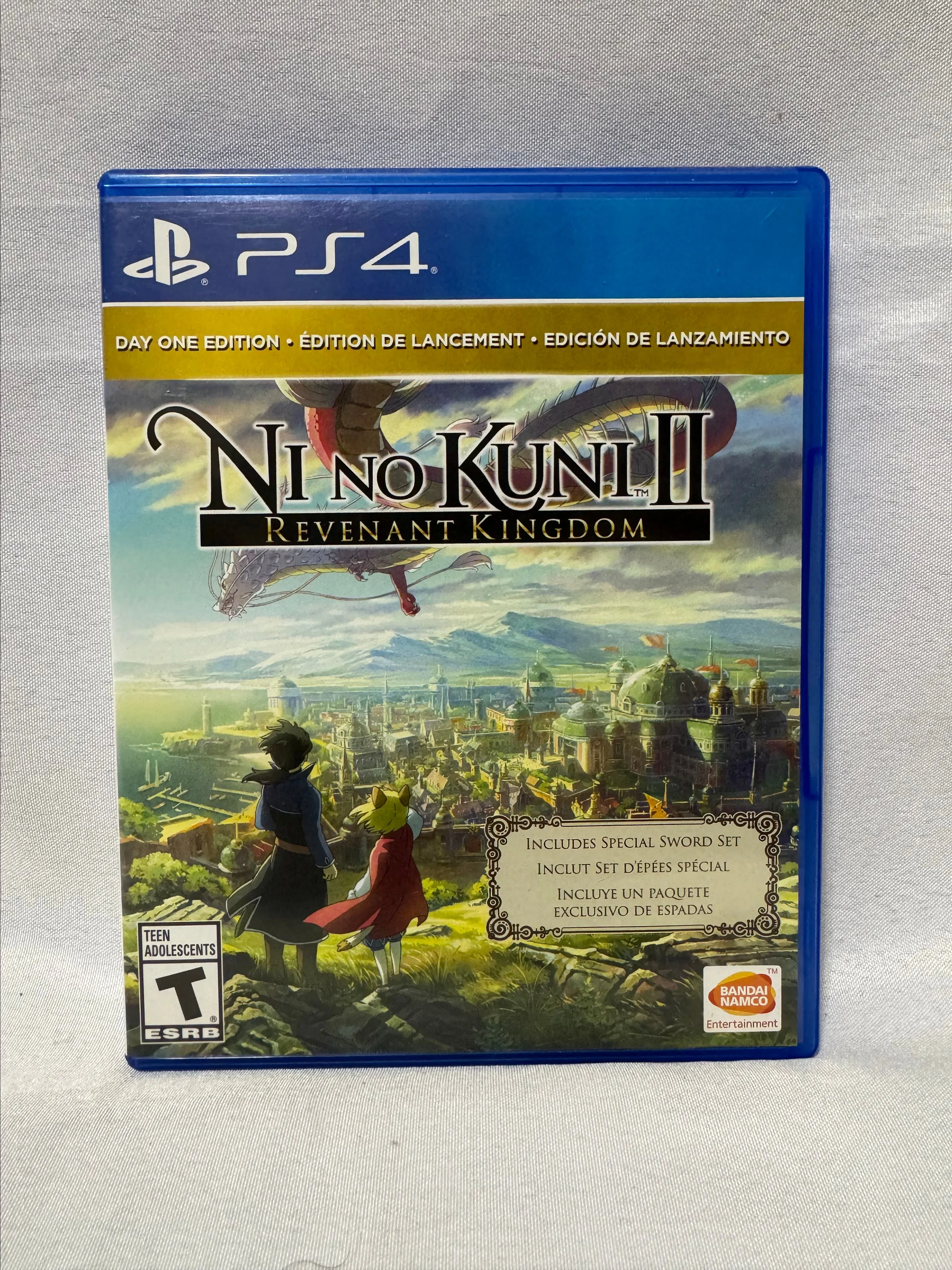 Product image for Ni No Kuni II Revenant Kingdom Day One Edition Playstation 4 PS4 CIB Complete