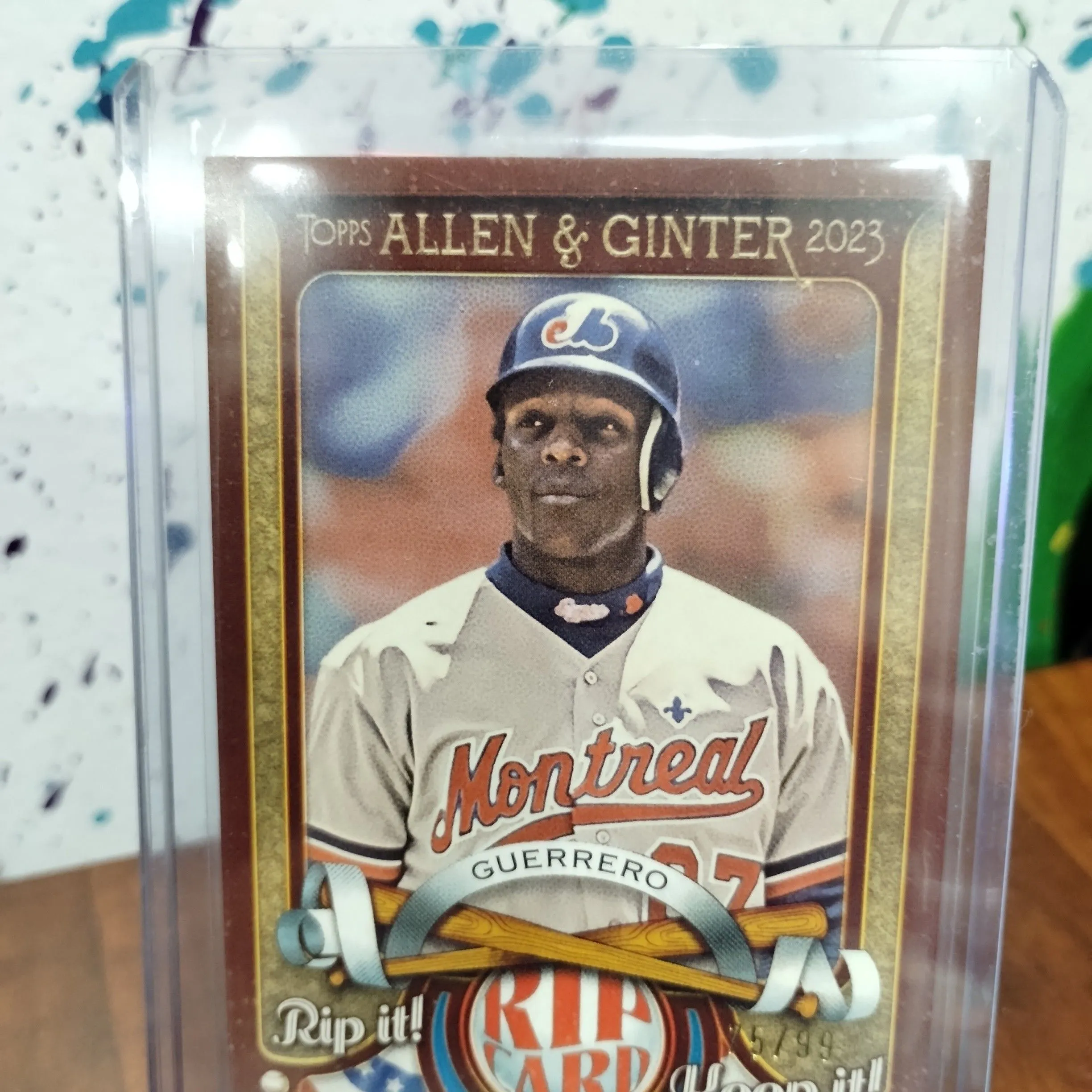 Product image for 2023 A&G rip card /99