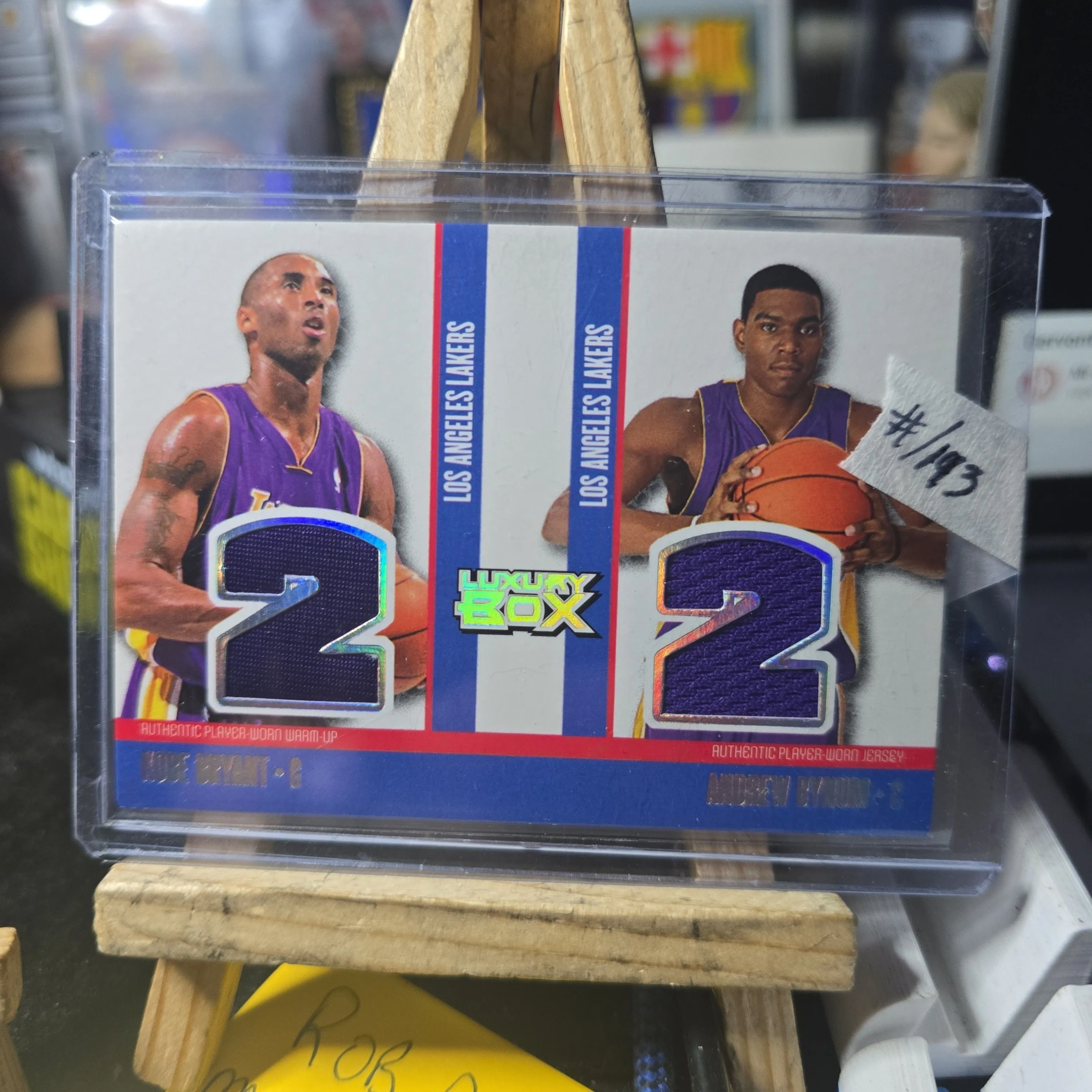 Product image for 2006 topps NBA KOBE BRYANT patch #/193
