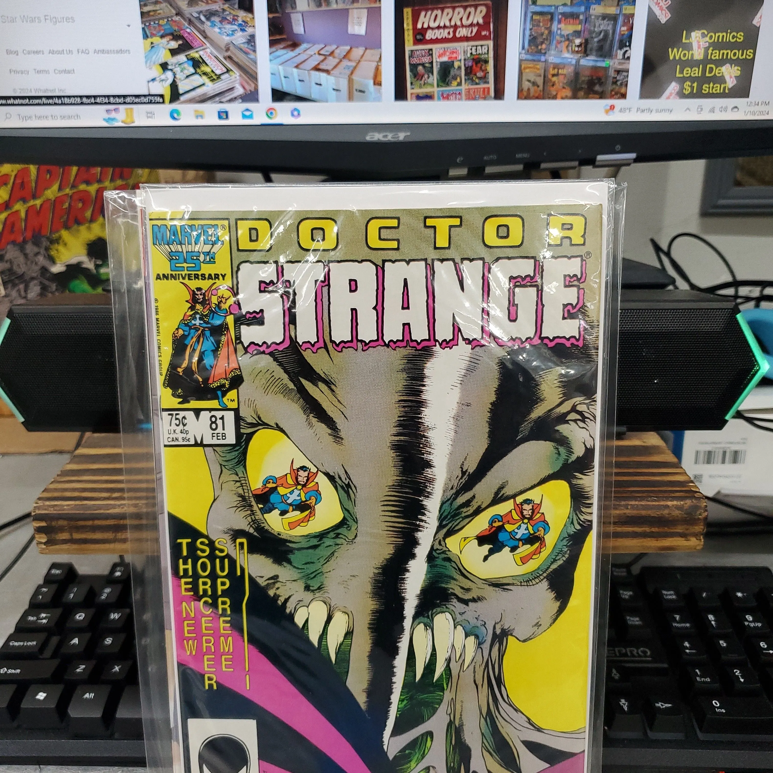 Product image for Doctor Strange #81 1st Appearance Rintrah Last Issue Multiverse of Madness