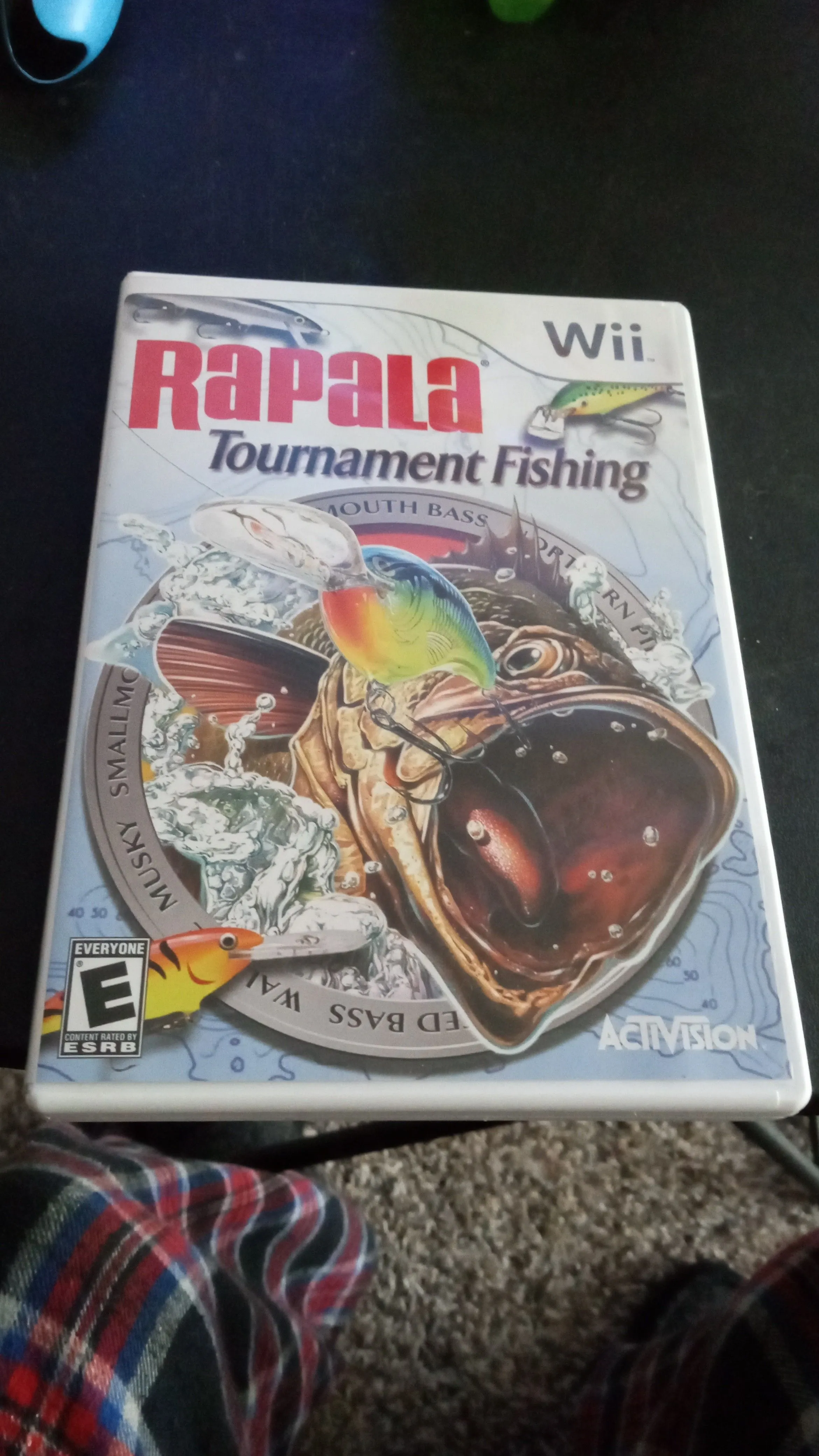 Product image for Rapala tournament fishing Wii 