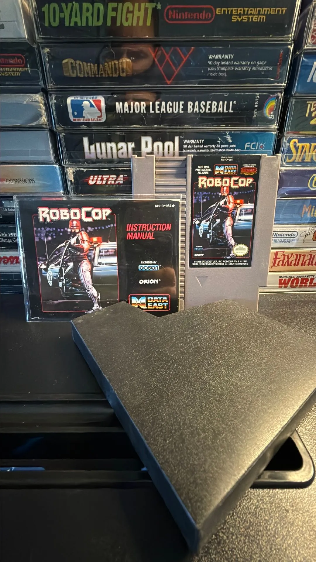 Product image for Robocop NES Game w/Manny & Sleeve