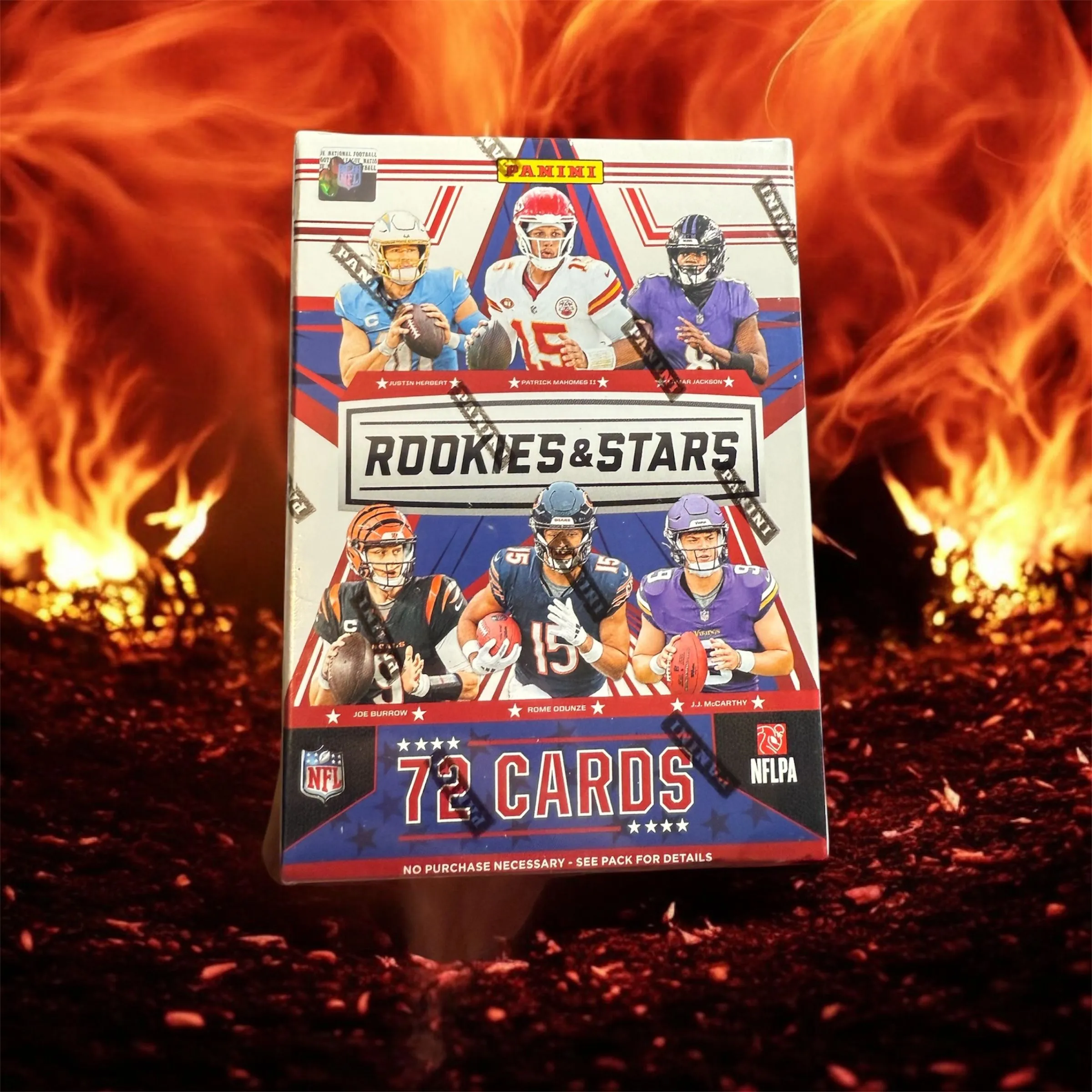 Product image for 2024 ROOKIES AND STARS FOOTBALL BLASTER BOX