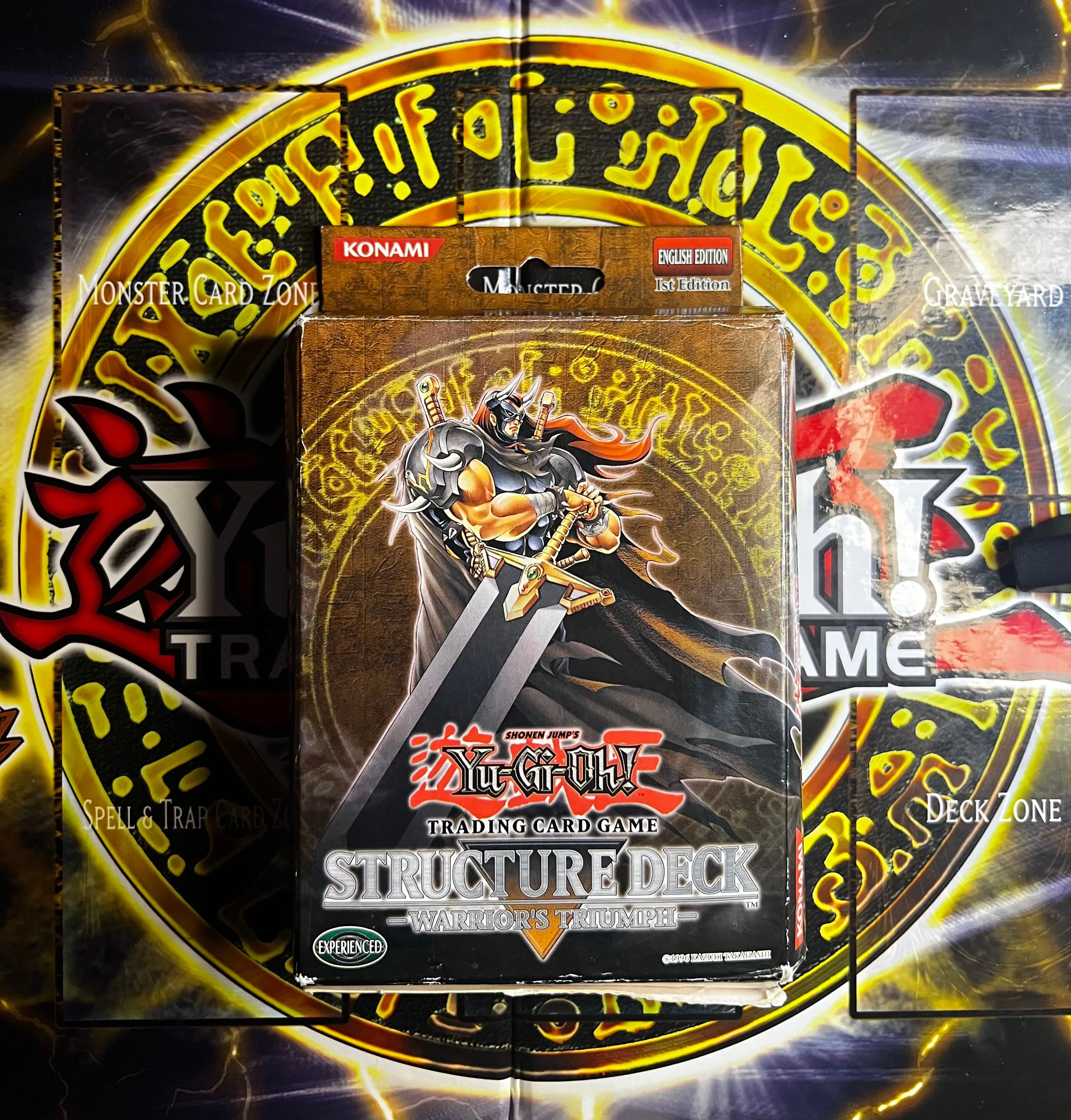 yugioh structure deck warrior's triumph Amazon.com: YuGiOh Warrior's Triumph Structure Deck main image 1