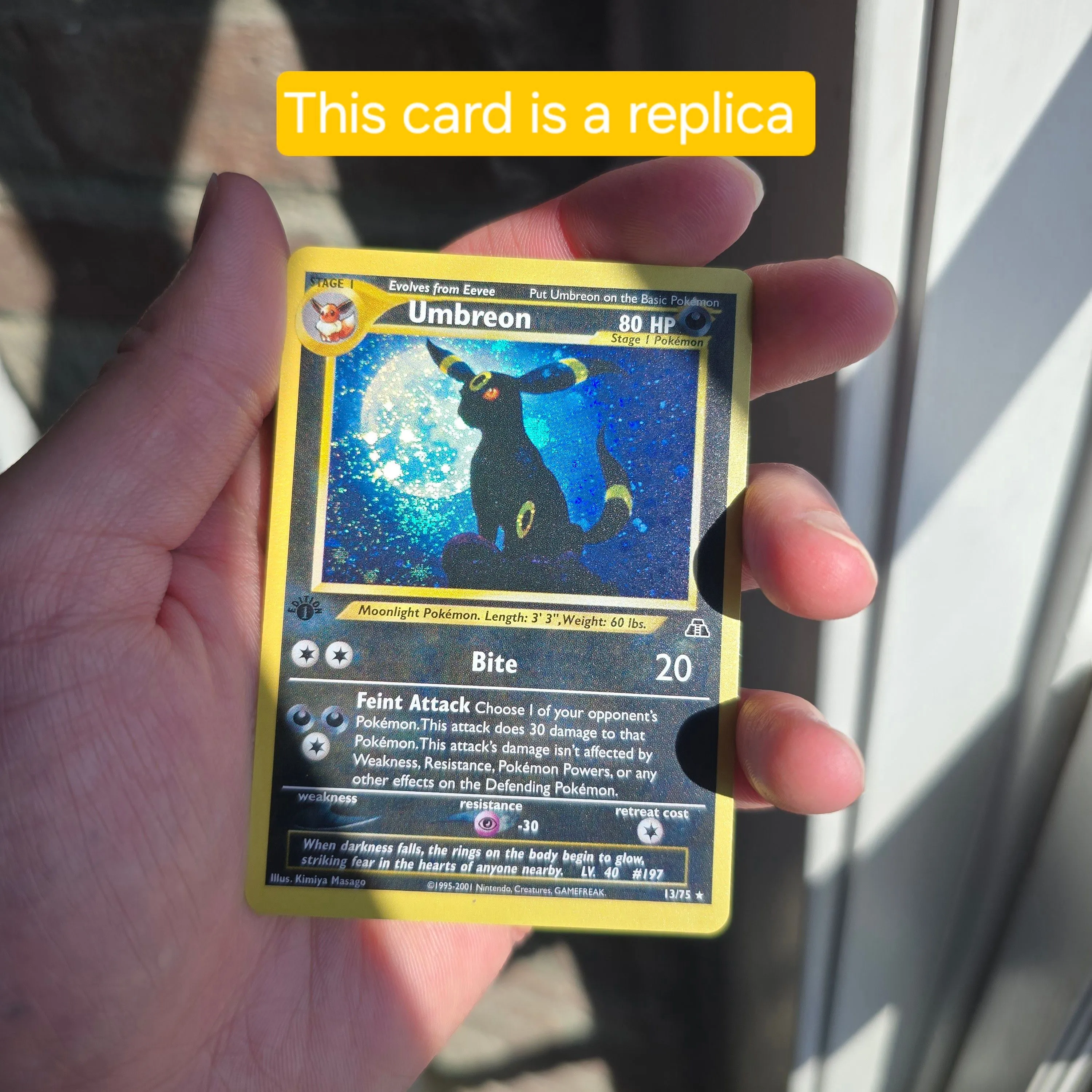 replica umbreon 1st edition neo  Whatnot: Shop, Sell, Connect