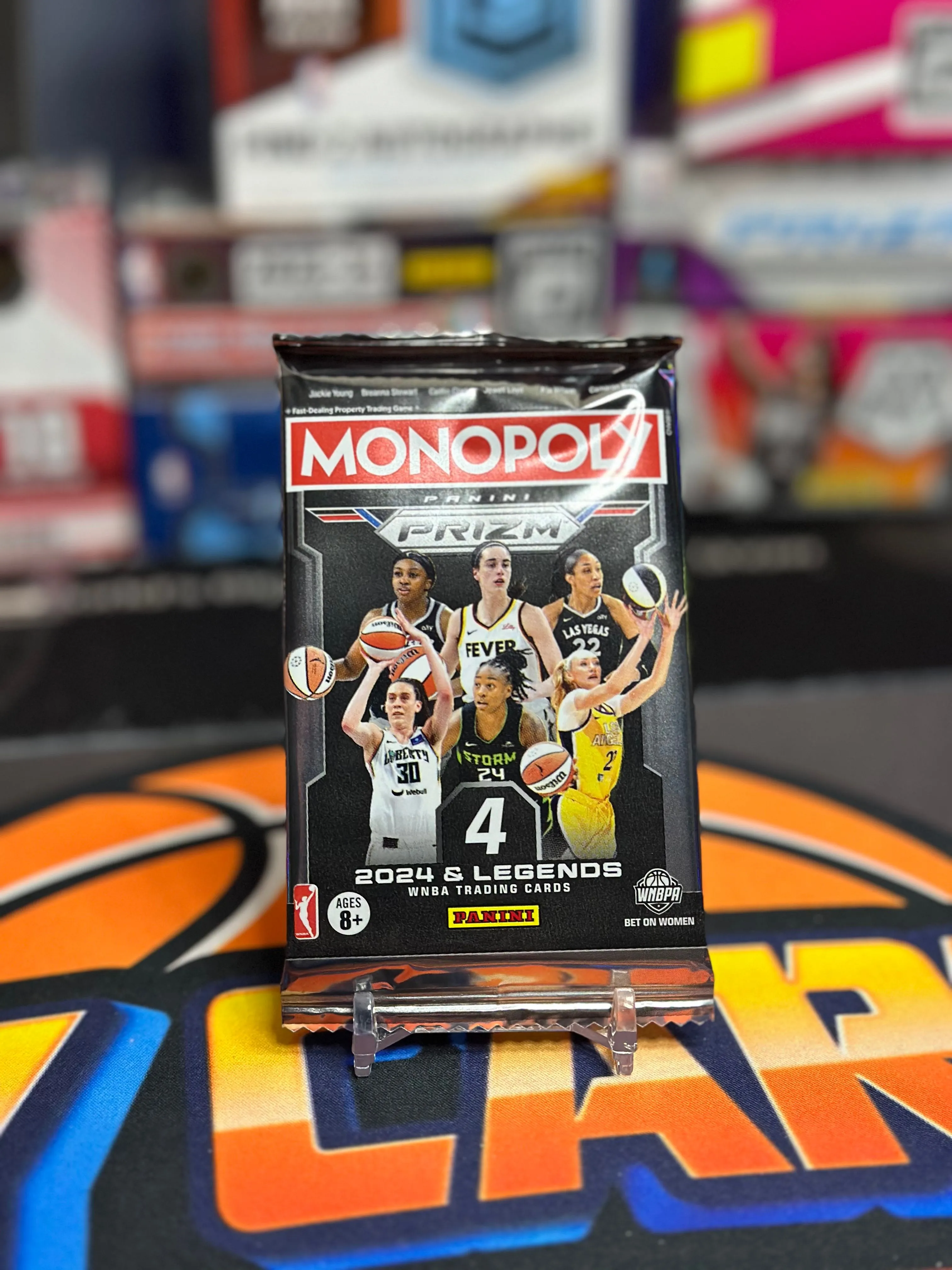 Product image for 1 2024 WNBA Monopoly Prizm Pack