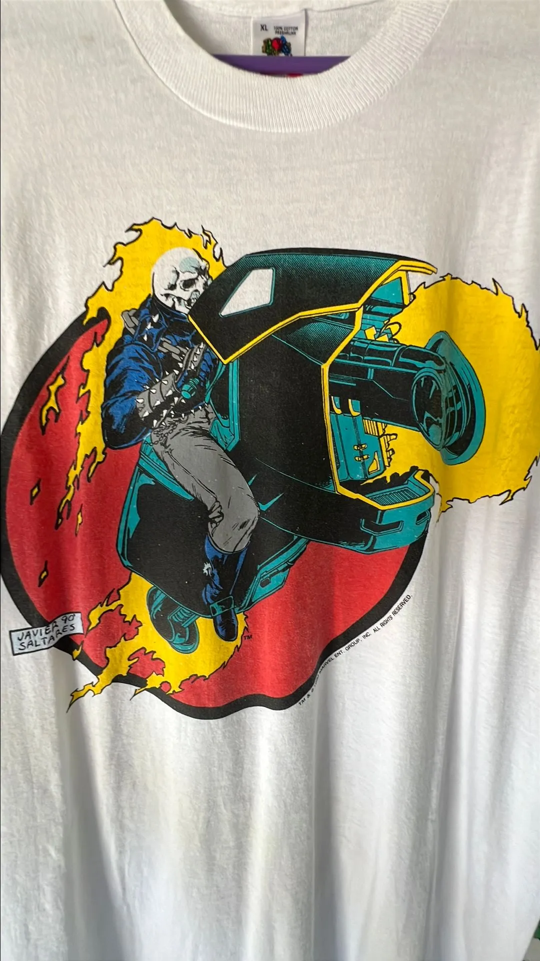 Product image for 1990 Marvel- Ghost Rider solo