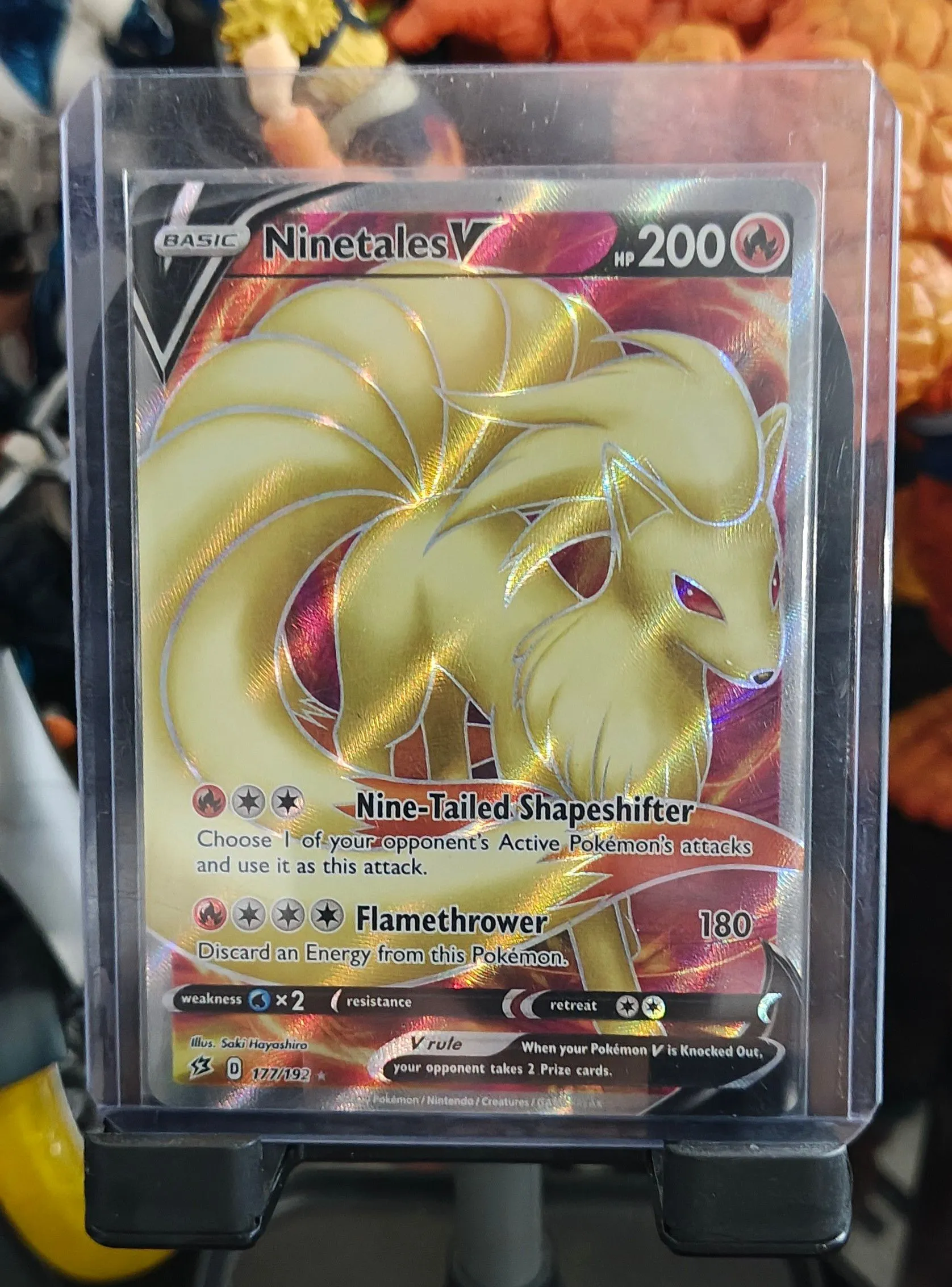 2020 Pokmon Ninetales V 177/192  Rebel Clash  Whatnot: Shop, Sell,  Connect