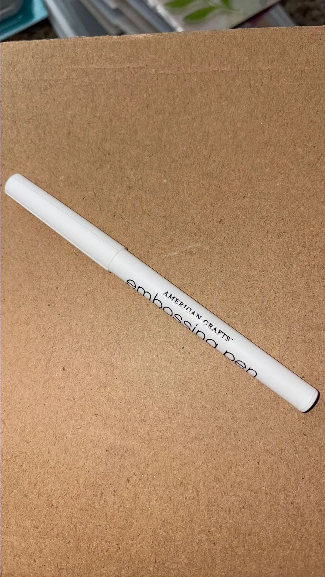 Product image for 0B0ep American Crafts Embossing Pen Medium Tip
