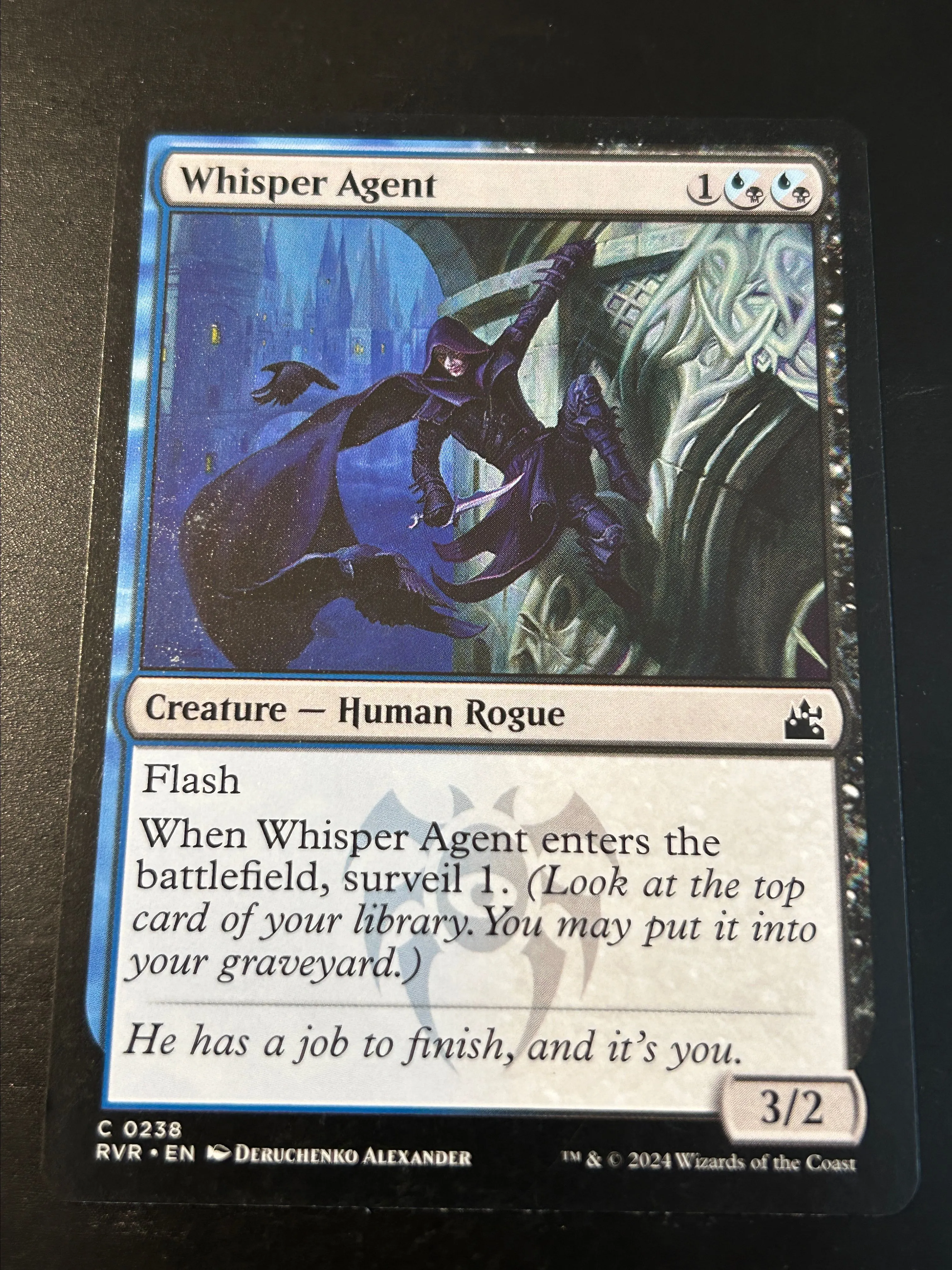 Product image for TCG - Whisper Agent Ravnica Remastered