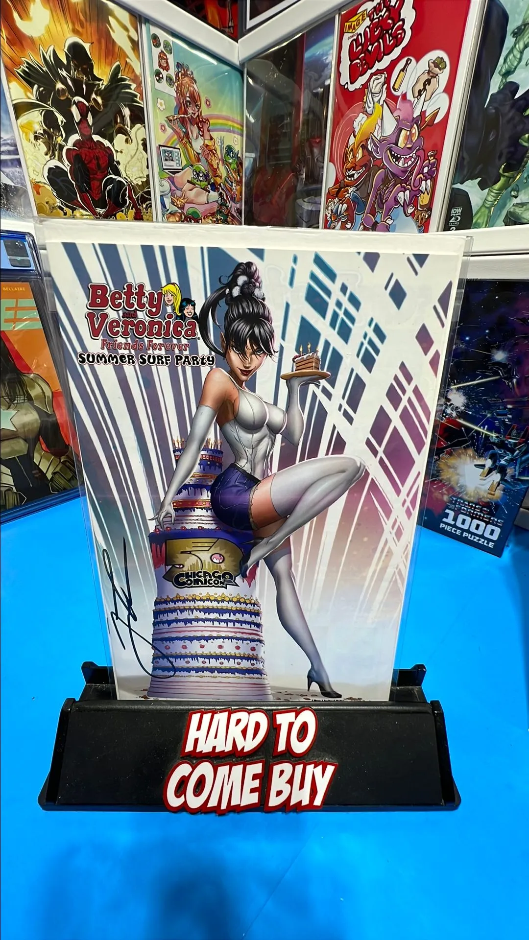 Product image for 1. SIGNED CONVENTION EXCLUSIVE - Archie Betty & Veronica FF Summer Surf