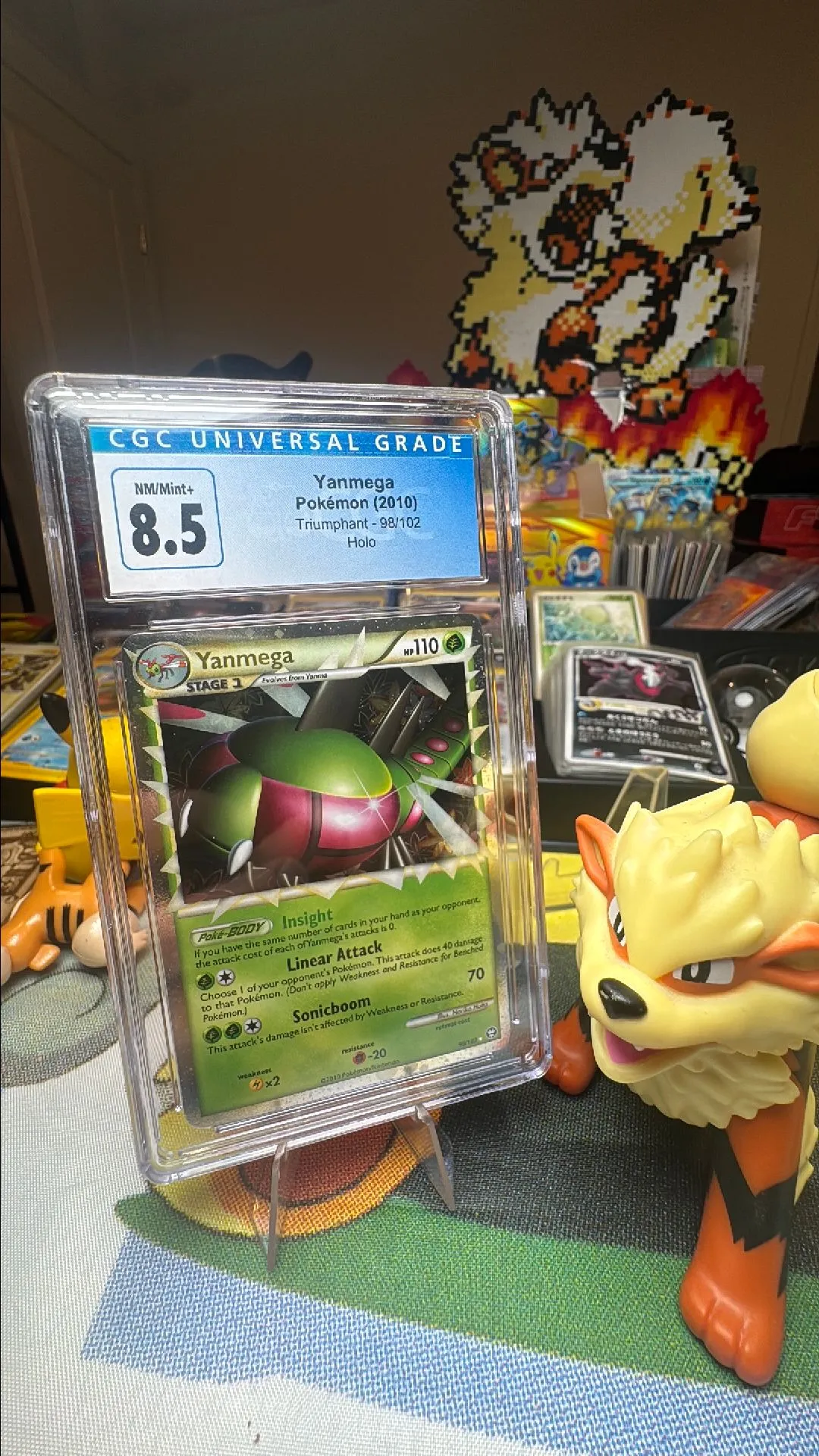 Product image for Yanmega Prime Triumphant Holo