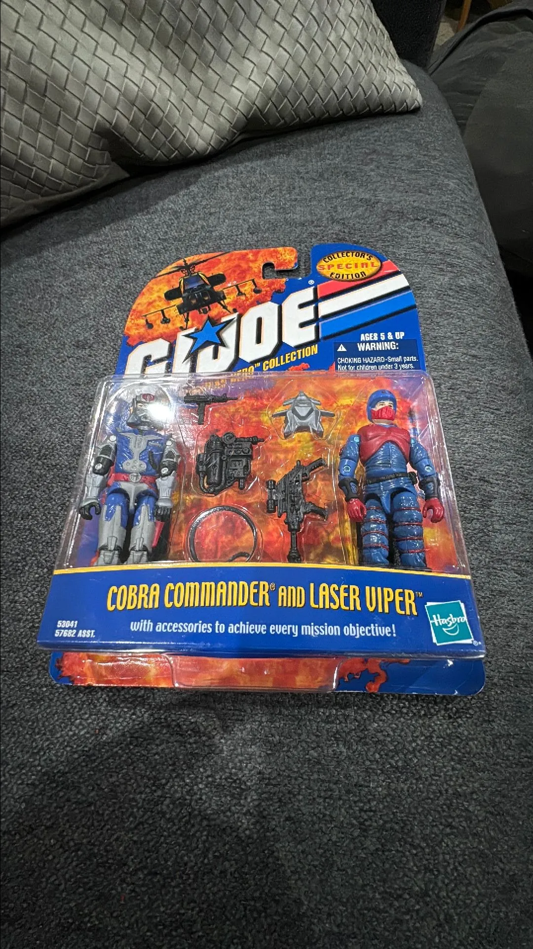 Product image for Collectors edition cobra commander and laser viper