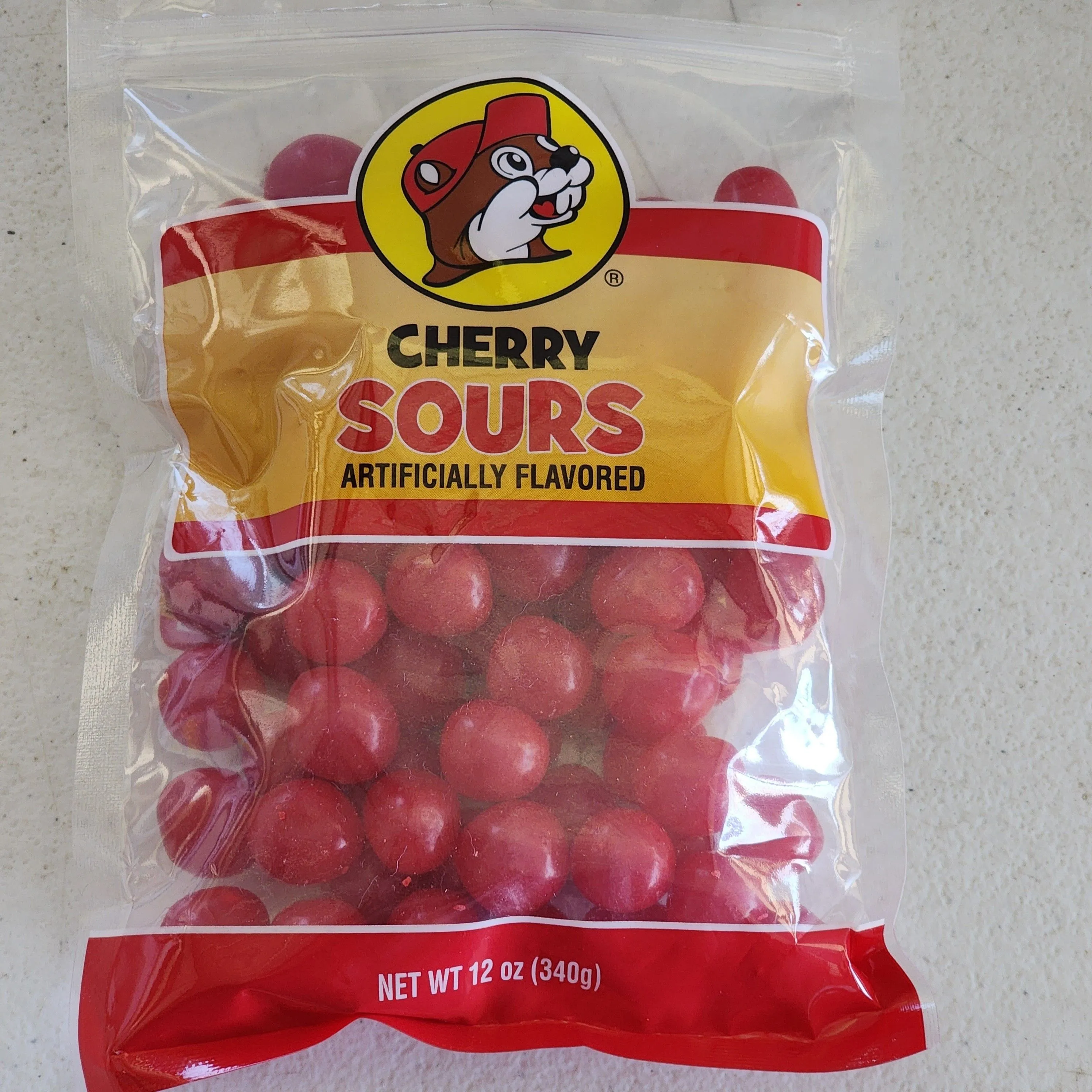 Product image for Buc-ee's Cherry sours 12 oz