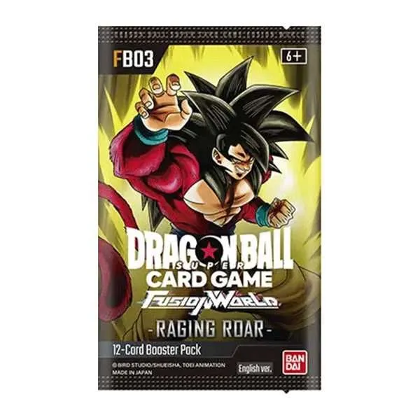 Product image for Dragon Ball Fusion World - Raging Roar - Single Booster Pack