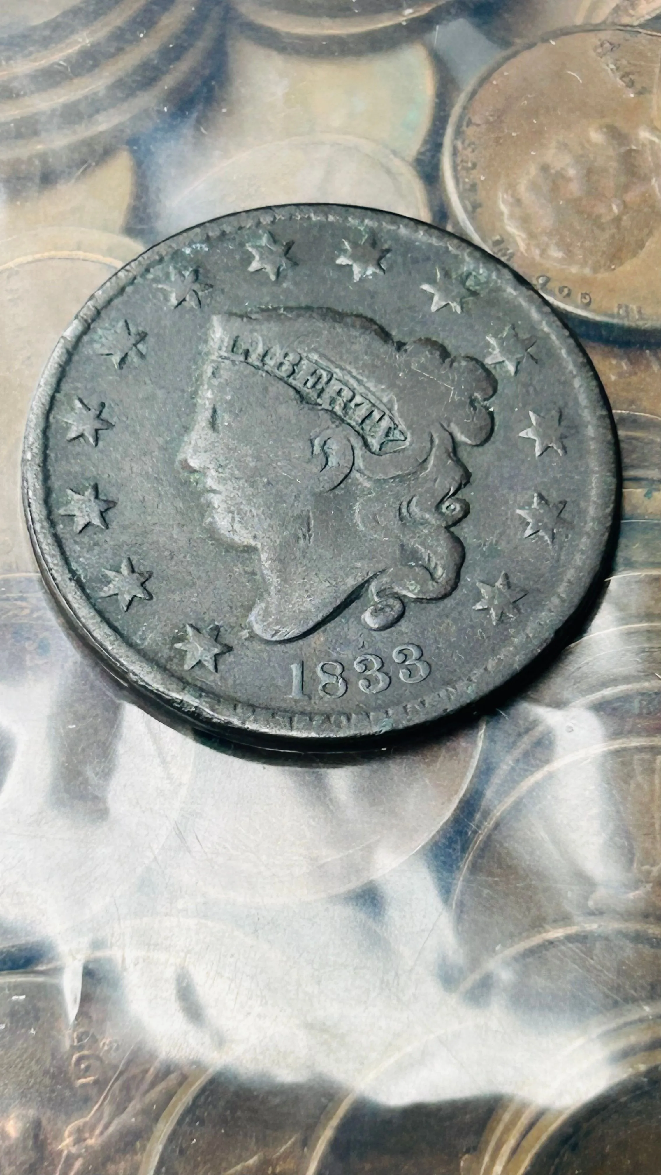 Product image for 1833 large cent