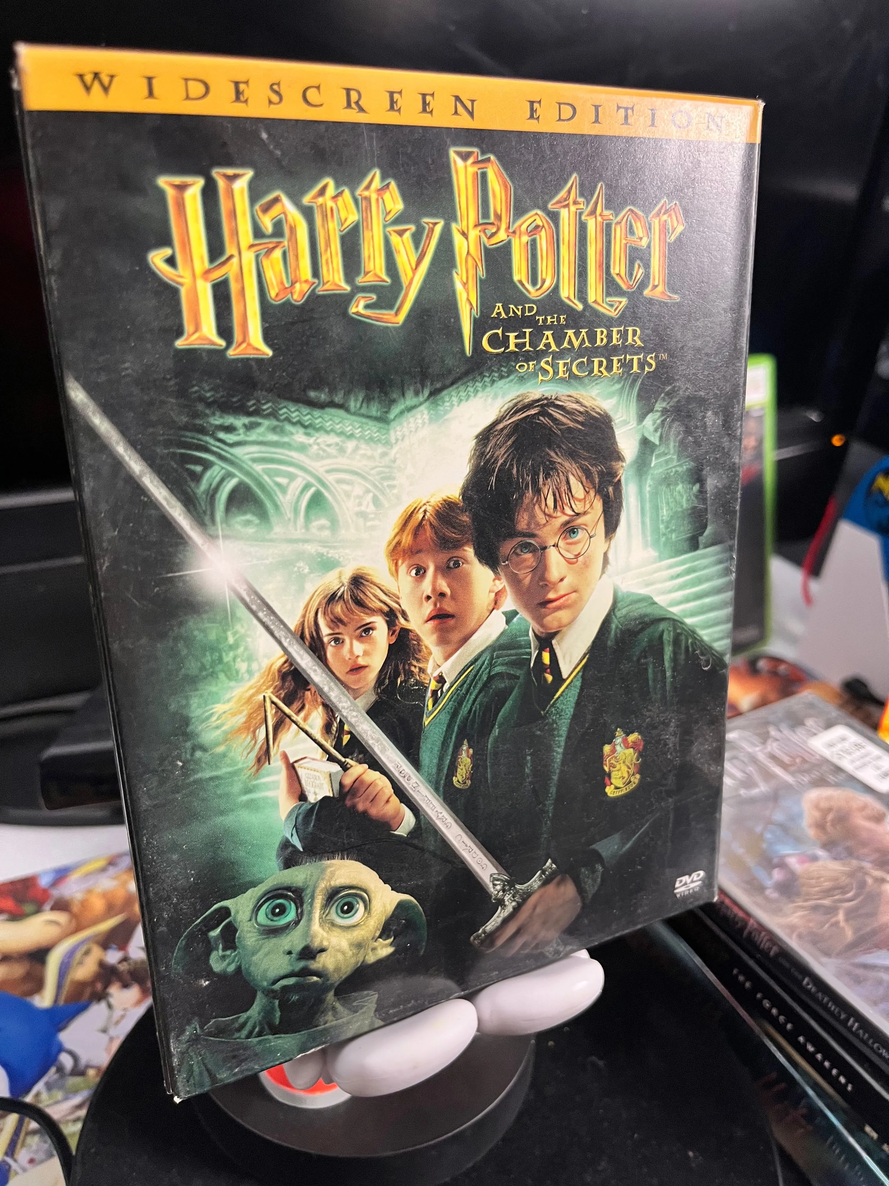 Product image for Harry Potter and the chamber of secrets DVD