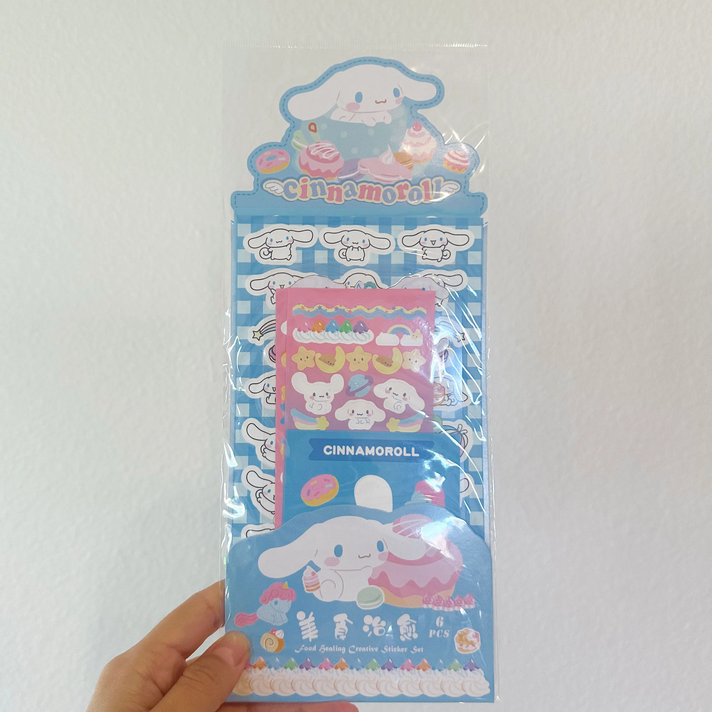 Product image for Cinnamoroll sticker sheet pack
