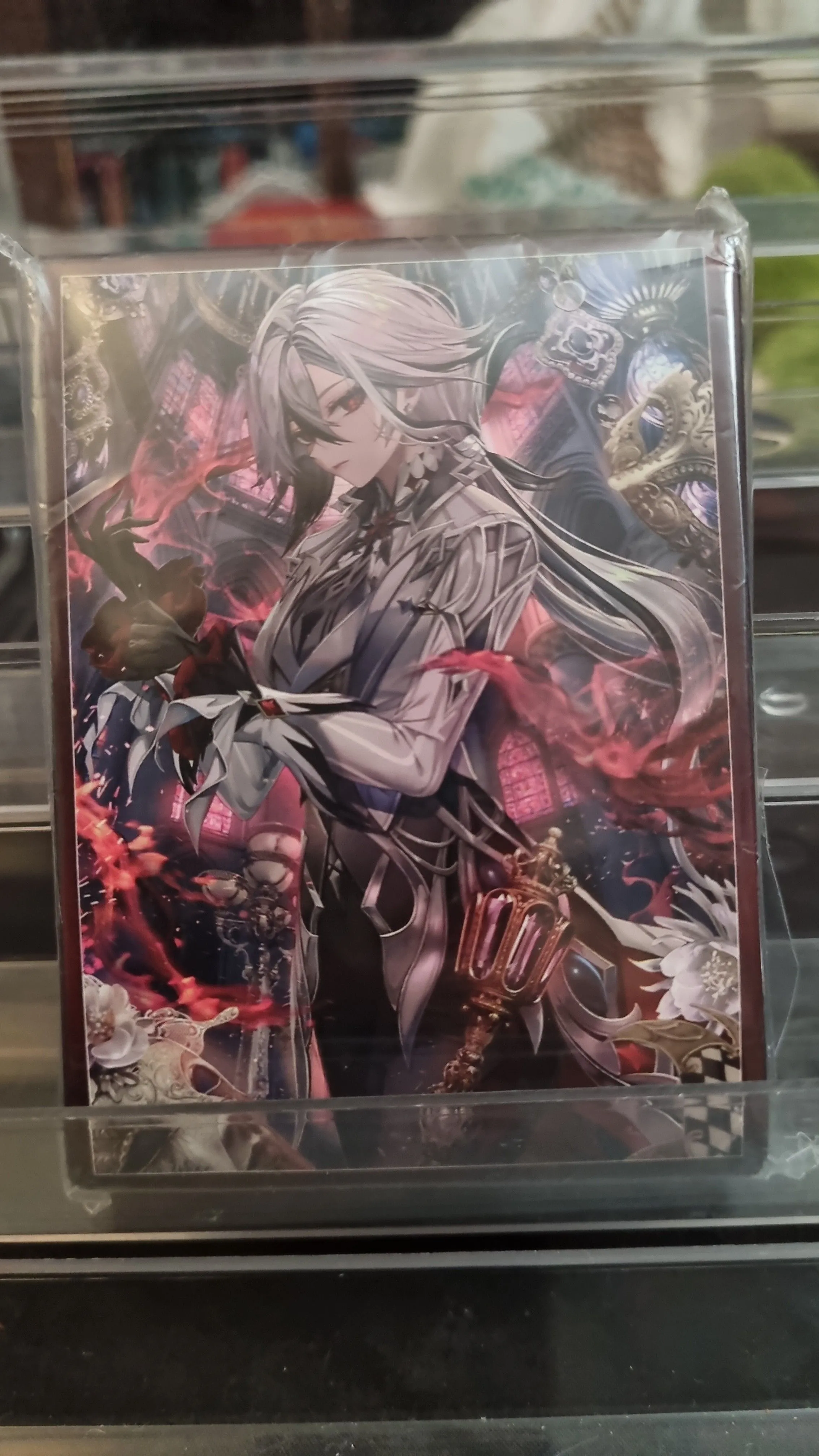 genshin impact card sleeves Hutao Genshin Impact Holographic Card Sleeves main image 1