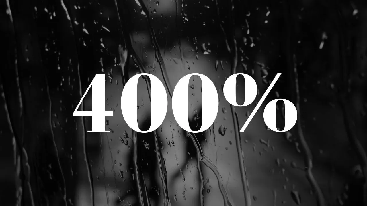 Product image for 400%