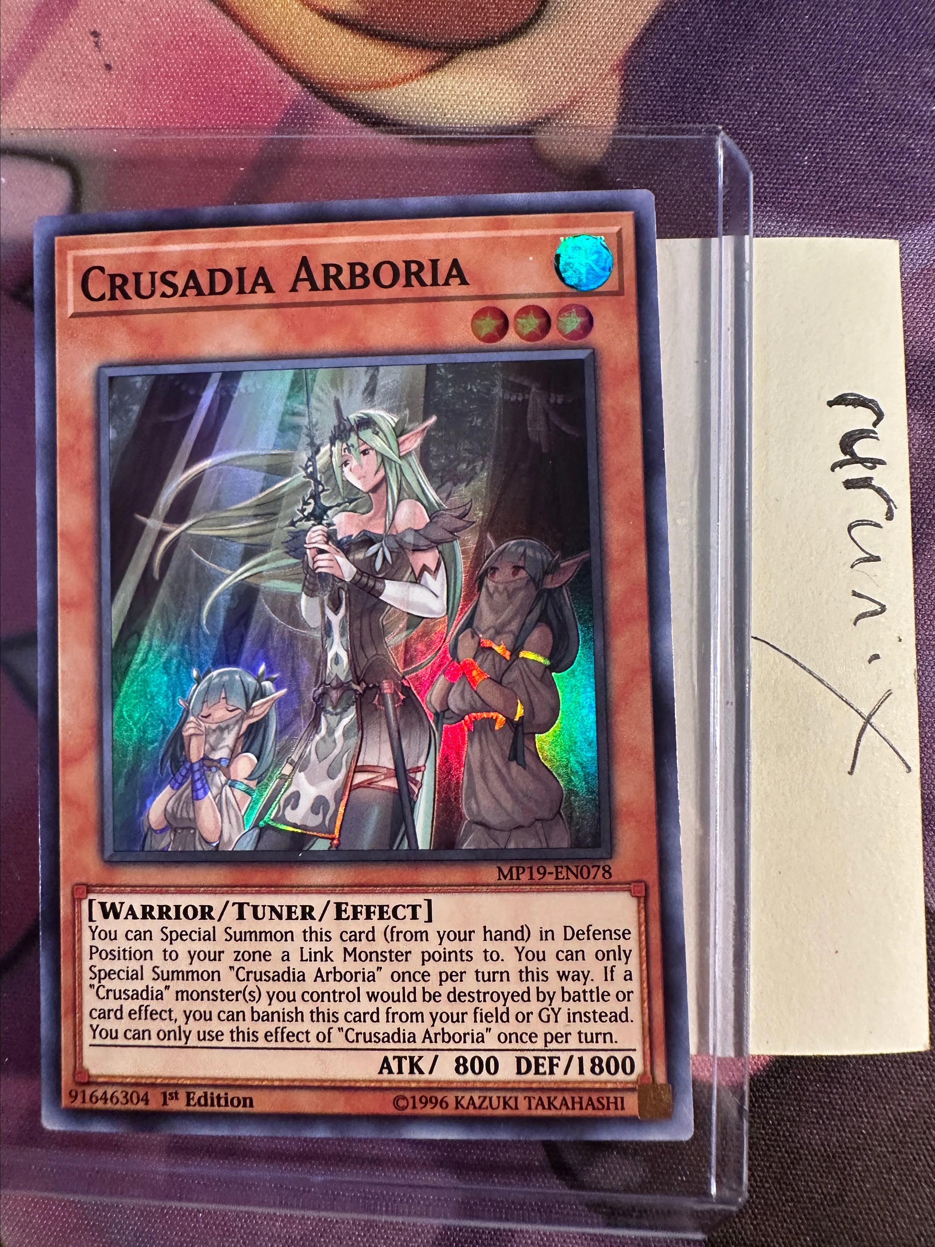Yugioh Crusadia Arboria MP19-EN078 Super Rare 2019 Gold Sarcophagus Tin  Mega Pack (MP19)  Whatnot: Shop, Sell, Connect