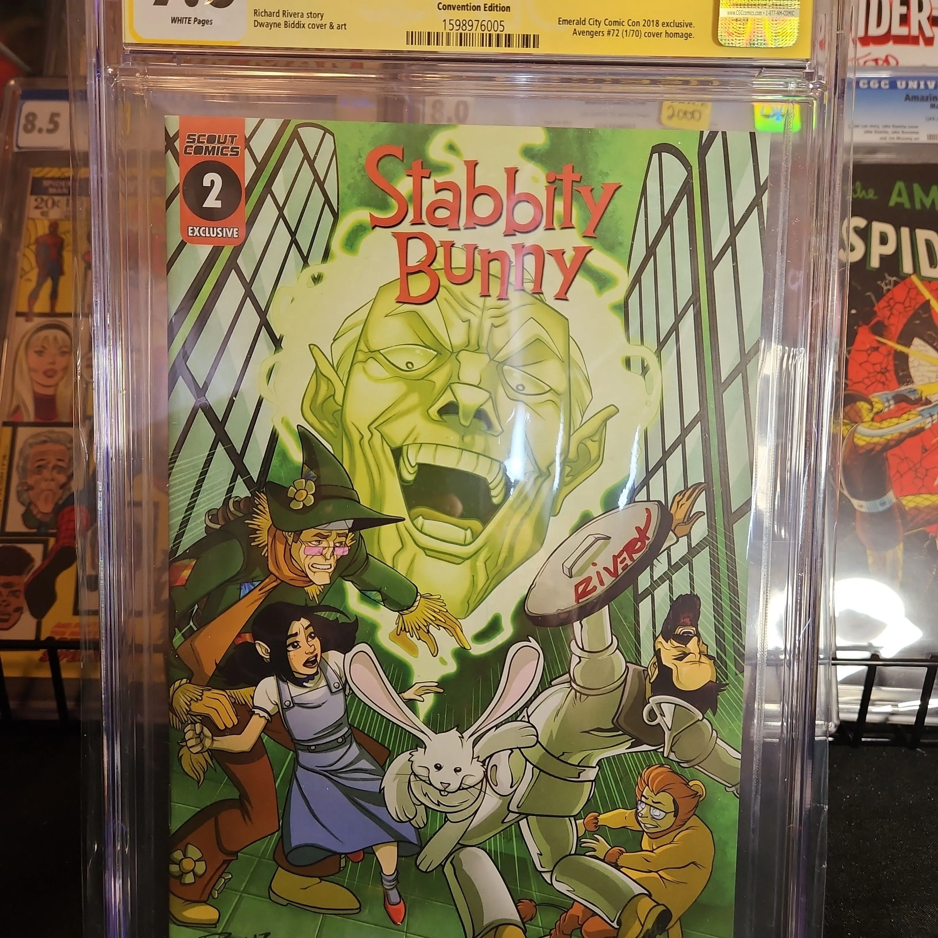 Product image for Stabbity Bunny 2 Convention Edition CGC 9.8 2018