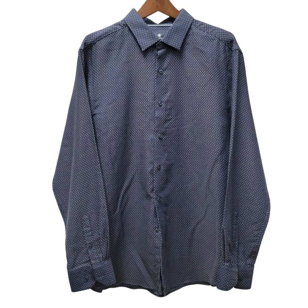 Product image for Hart Schaffner Marx Men's Button-Up Long-Sleeves Casual Shirt Size XXL Excellent
