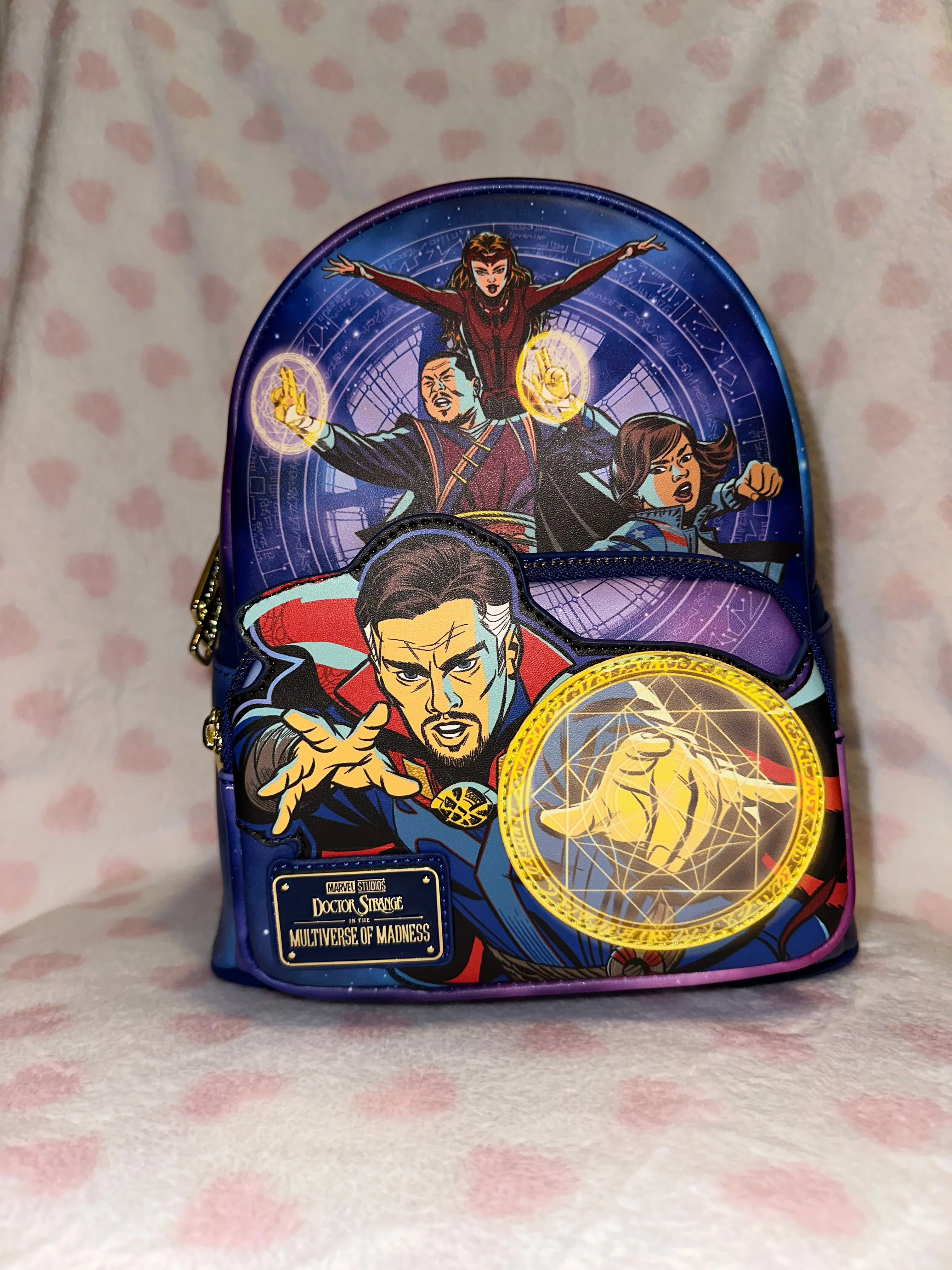 Product image for Doctor Strange Glow in the Dark Loungefly Backpack