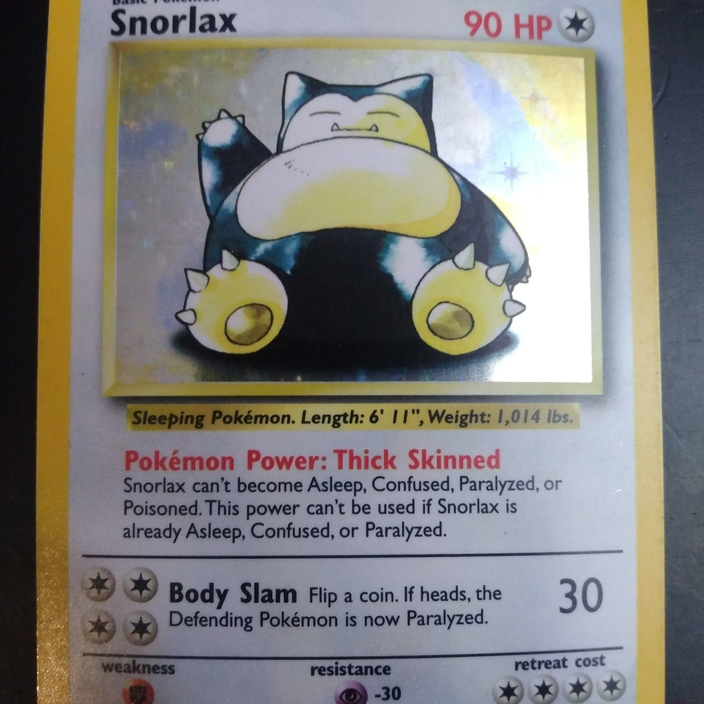 Pokmon - Snorlax - Jungle - HoloRare *Error*  Whatnot: Shop, Sell, Connect