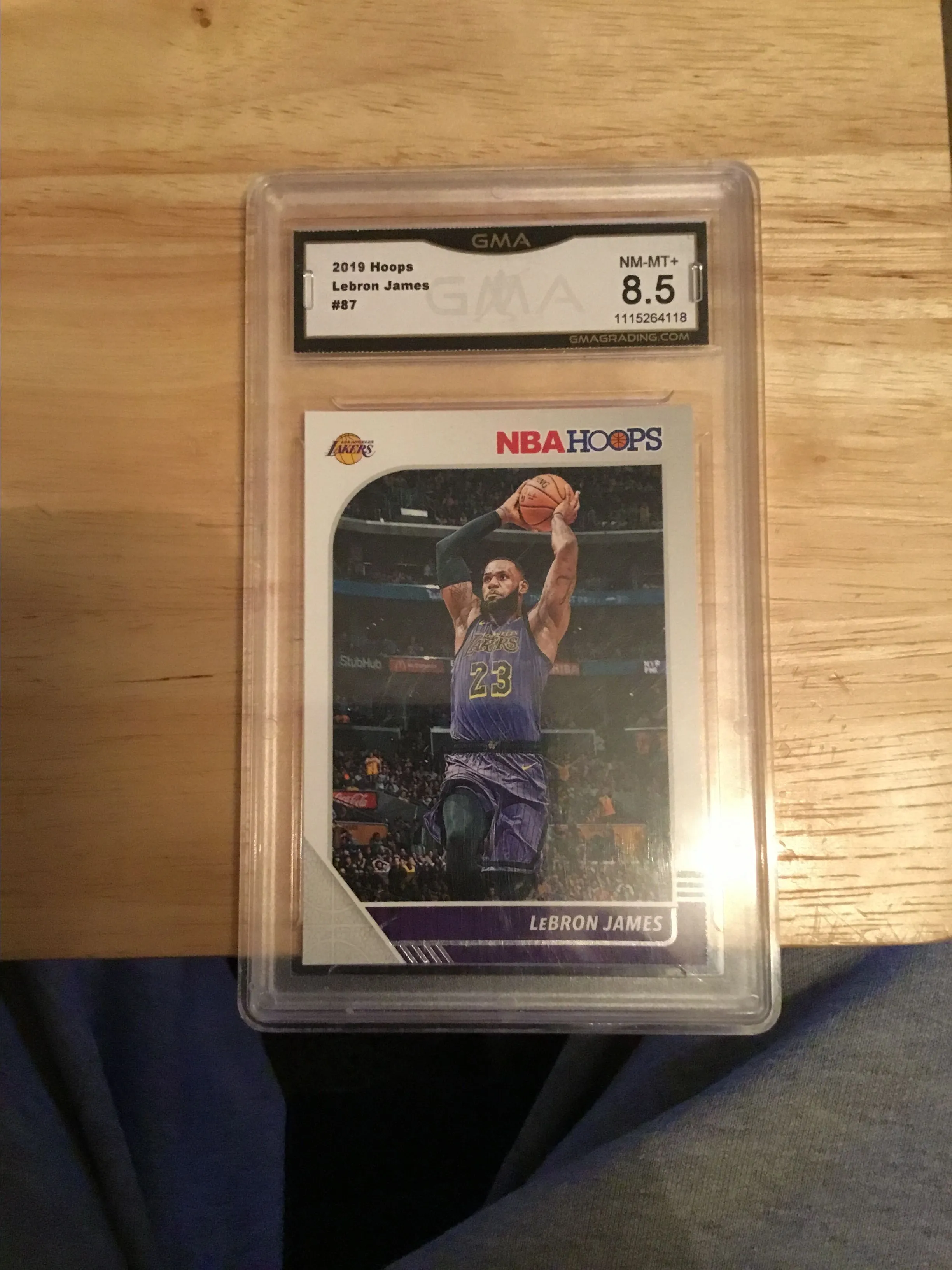 Product image for Lebron james hoops GMA 8.5