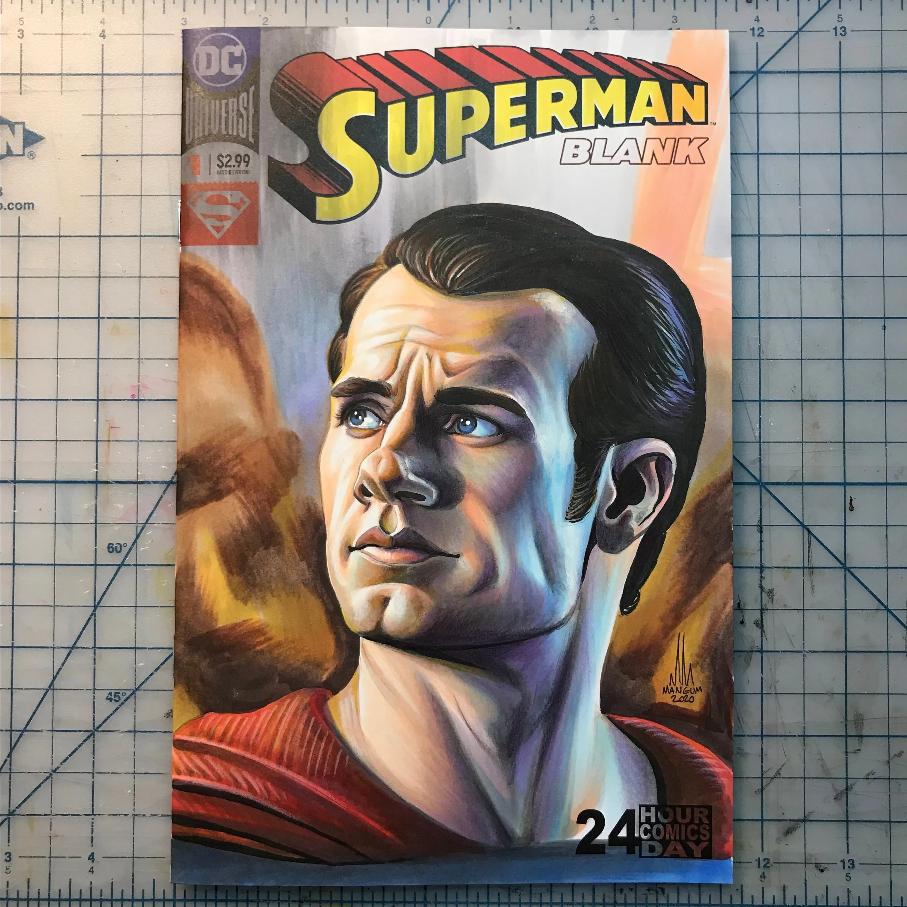 Product image for Superman Blank Original Sketch Cover