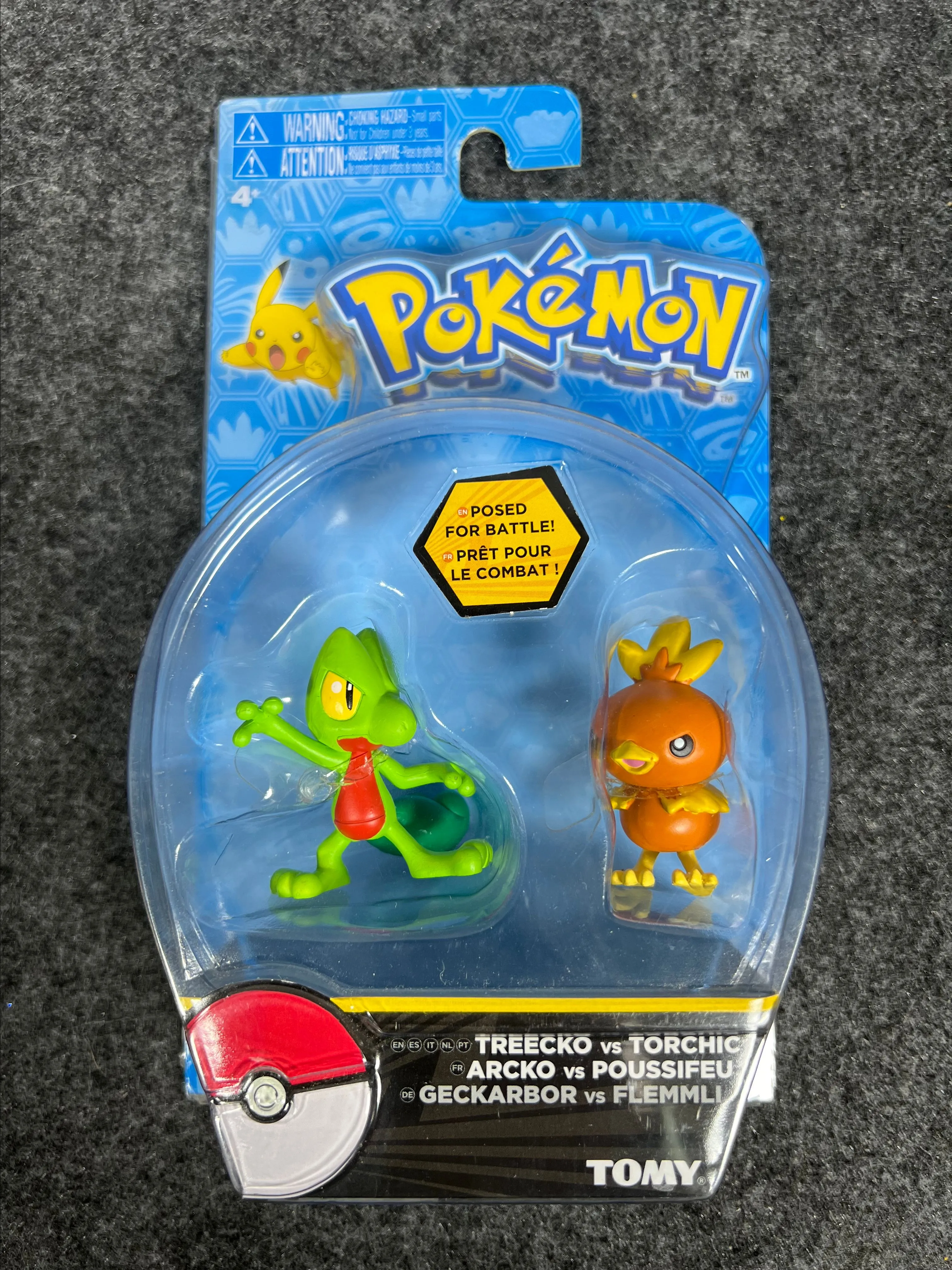 Product image for Pokémon Treeko vs. Torchic