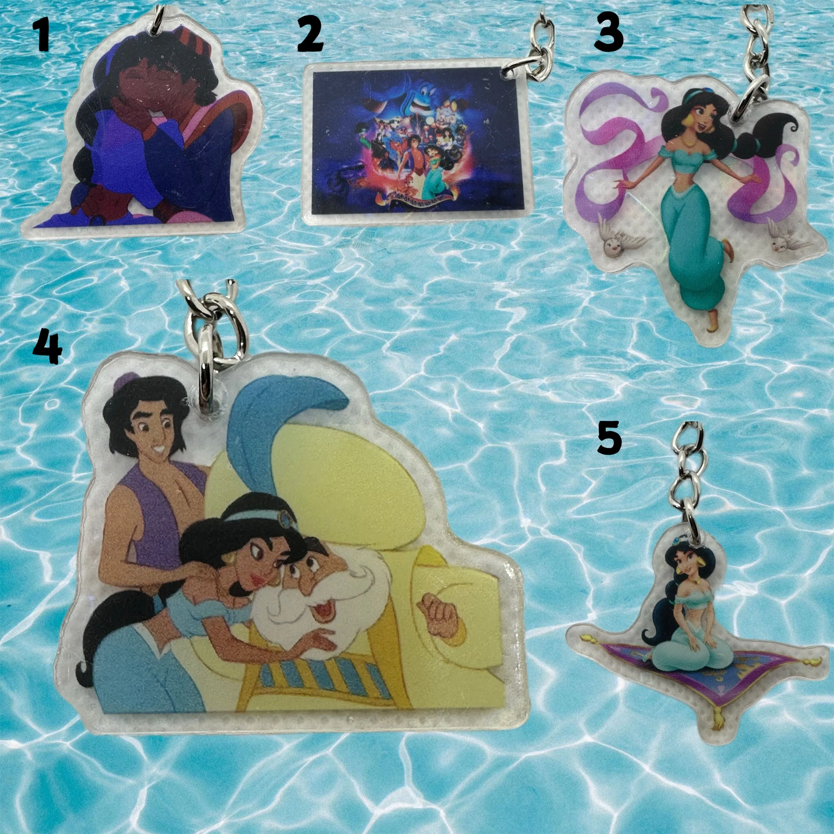 Product image for Jasmine and Friends KBK Keychains