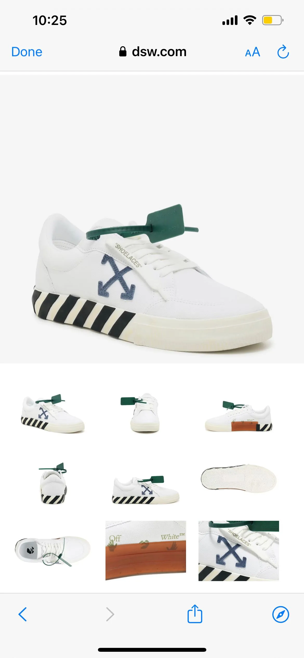 Product image for Off-White Low Vulcanized Sneaker - Men's
