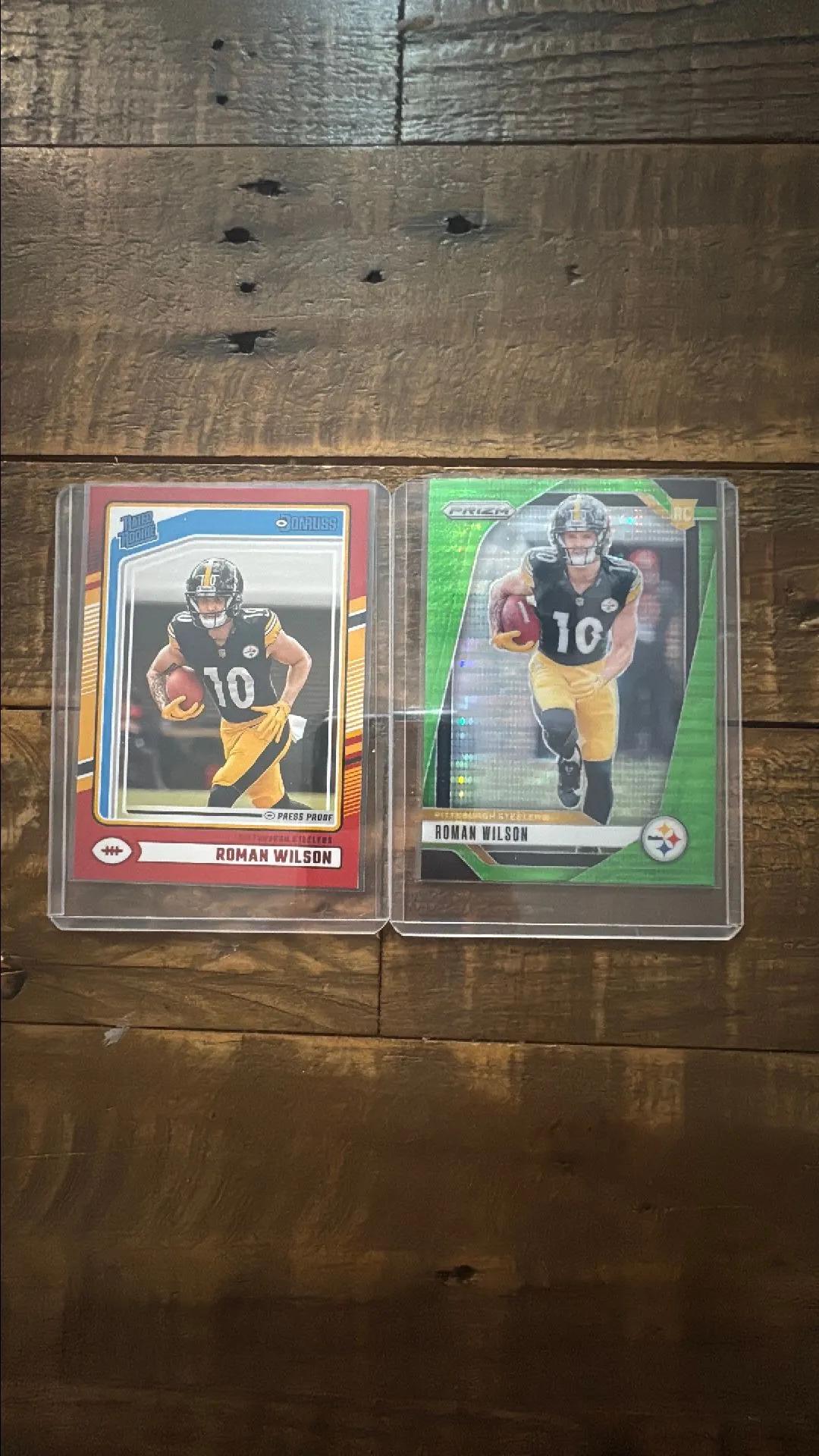 Product image for Roman Wilson Rookie lot inserts