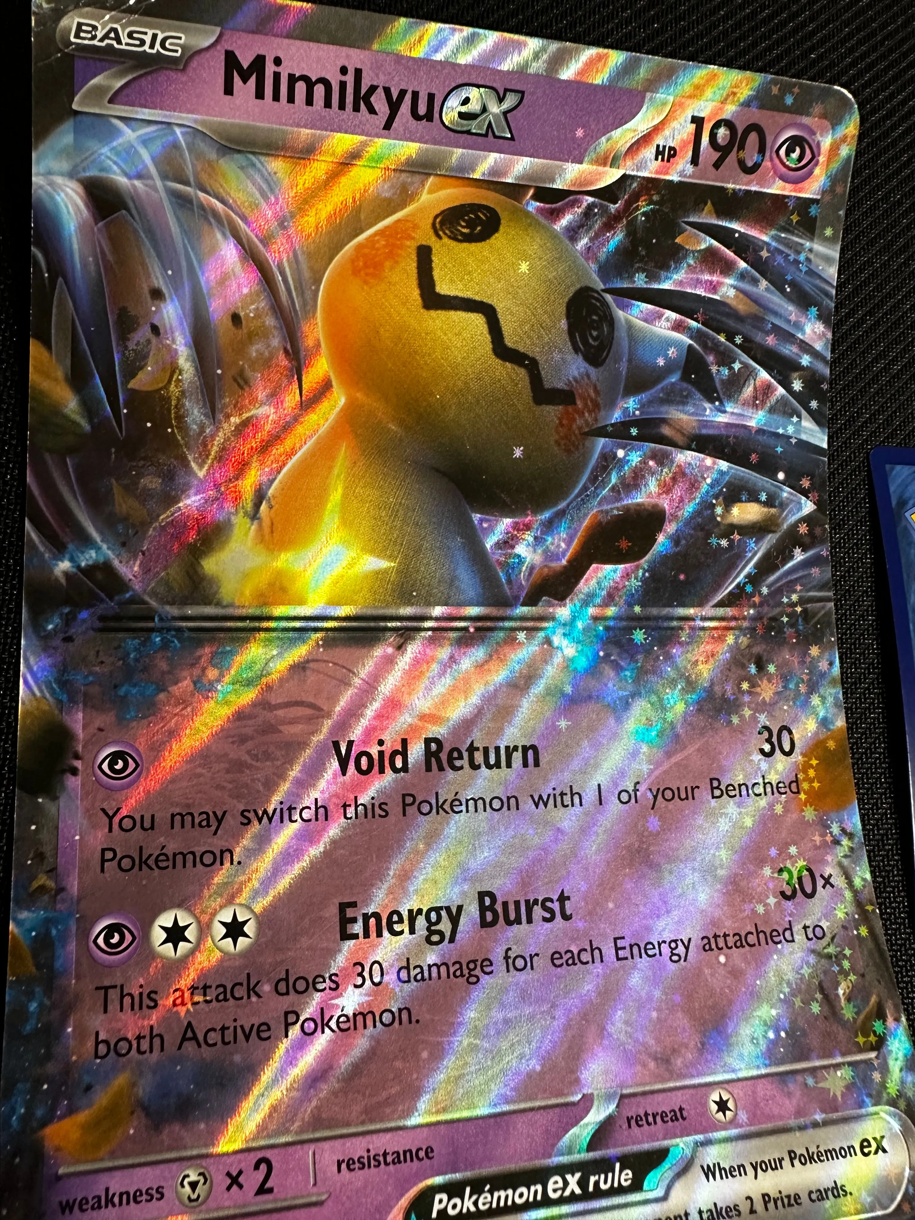 Jumbo Mimikyu EX Pokmon Card  Whatnot: Shop, Sell, Connect