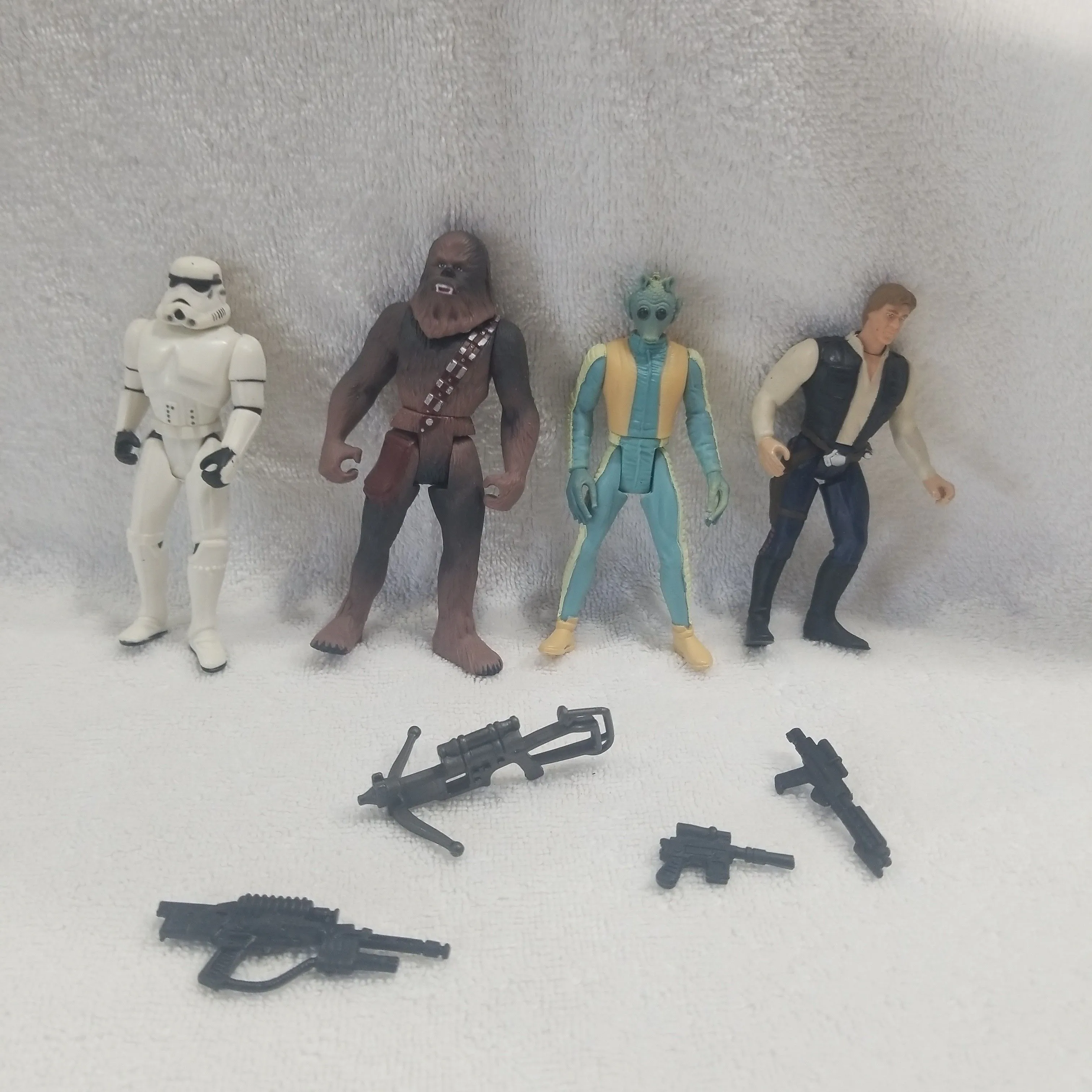 Product image for 1995 Kenner Star Wars Figures Weapons 