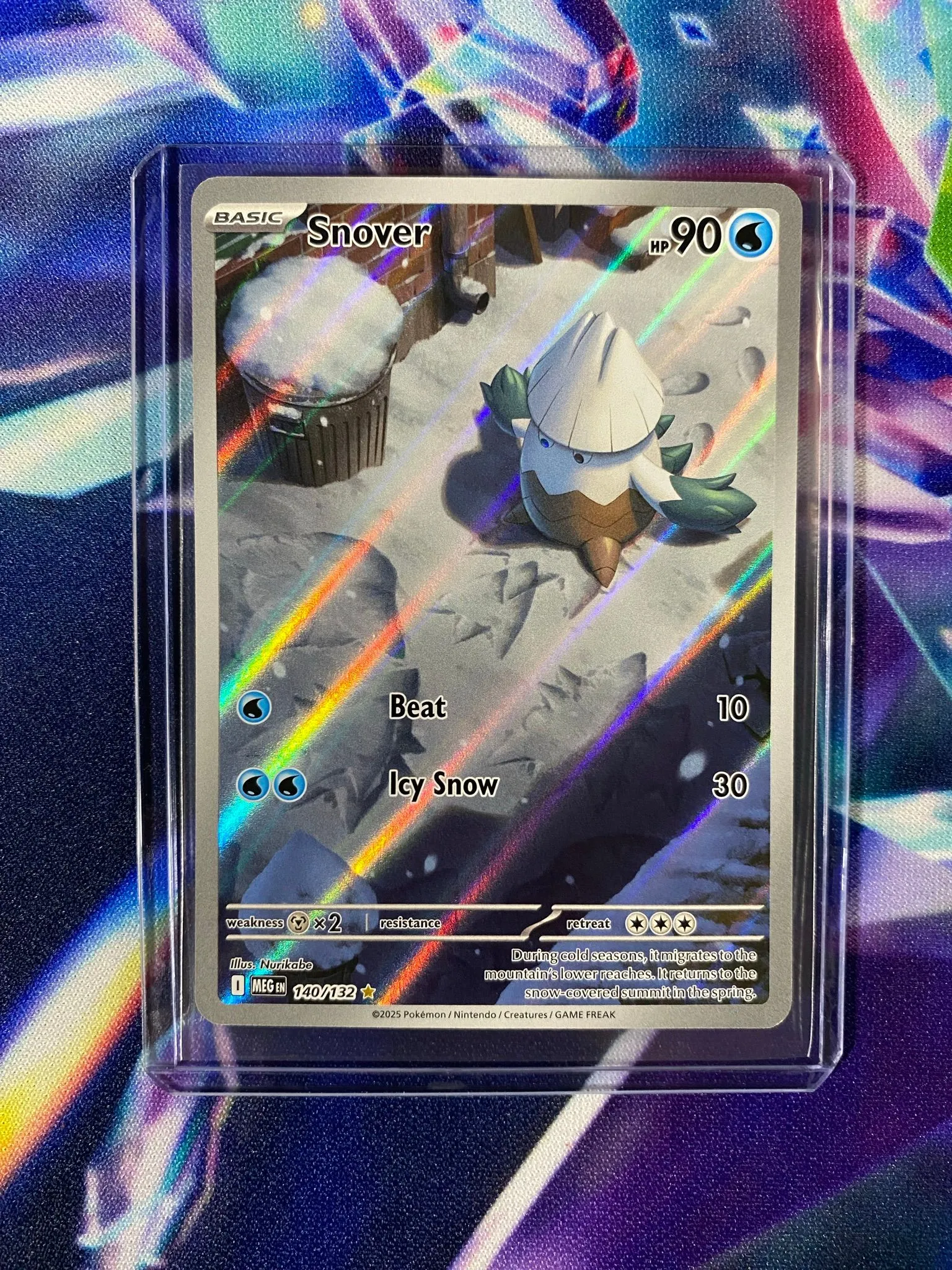 snover pokemon card Snover Stormfront NM, 74/100 Pokemon Card