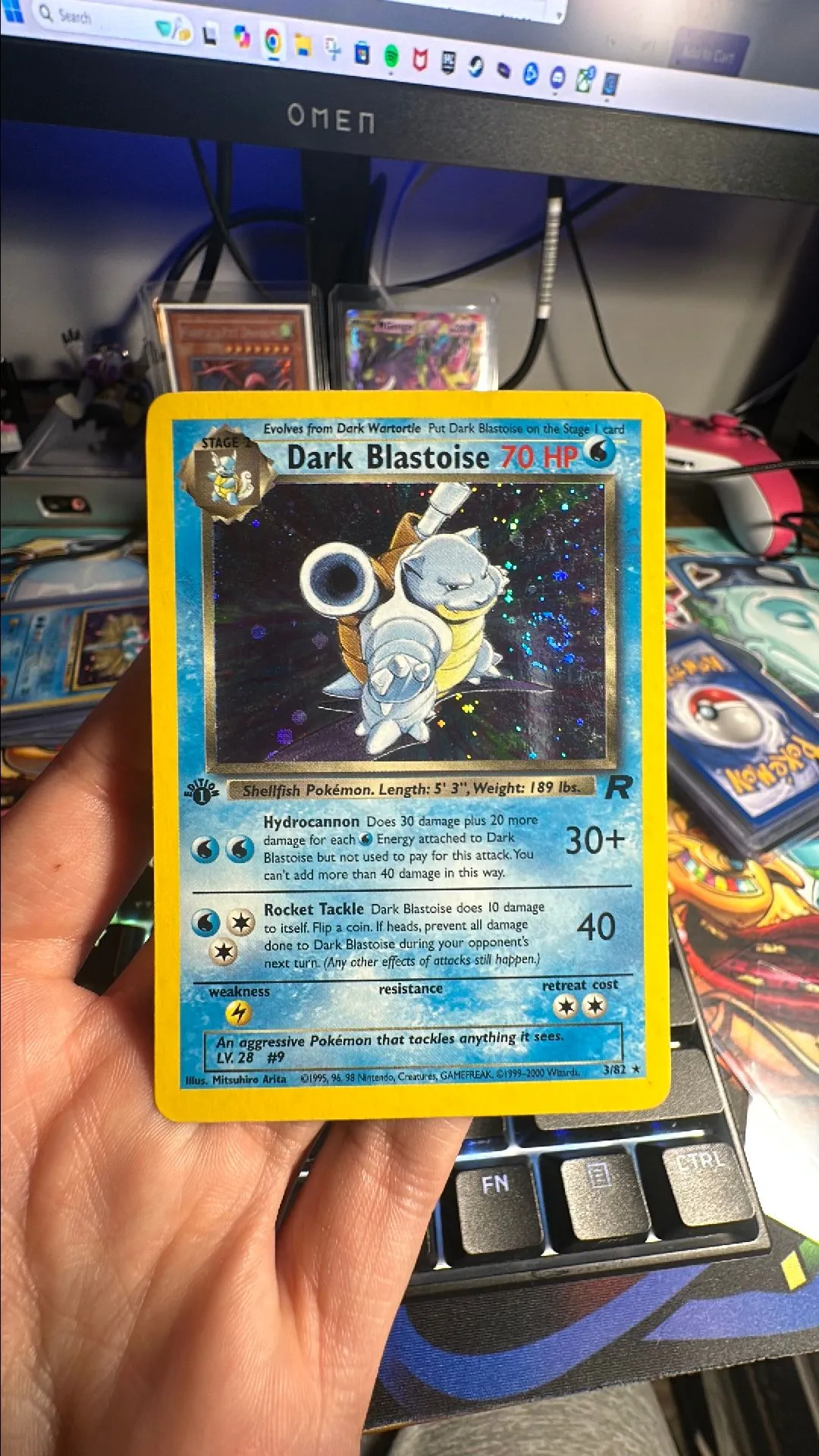 Product image for Dark Blastoise 1st Edition Holo