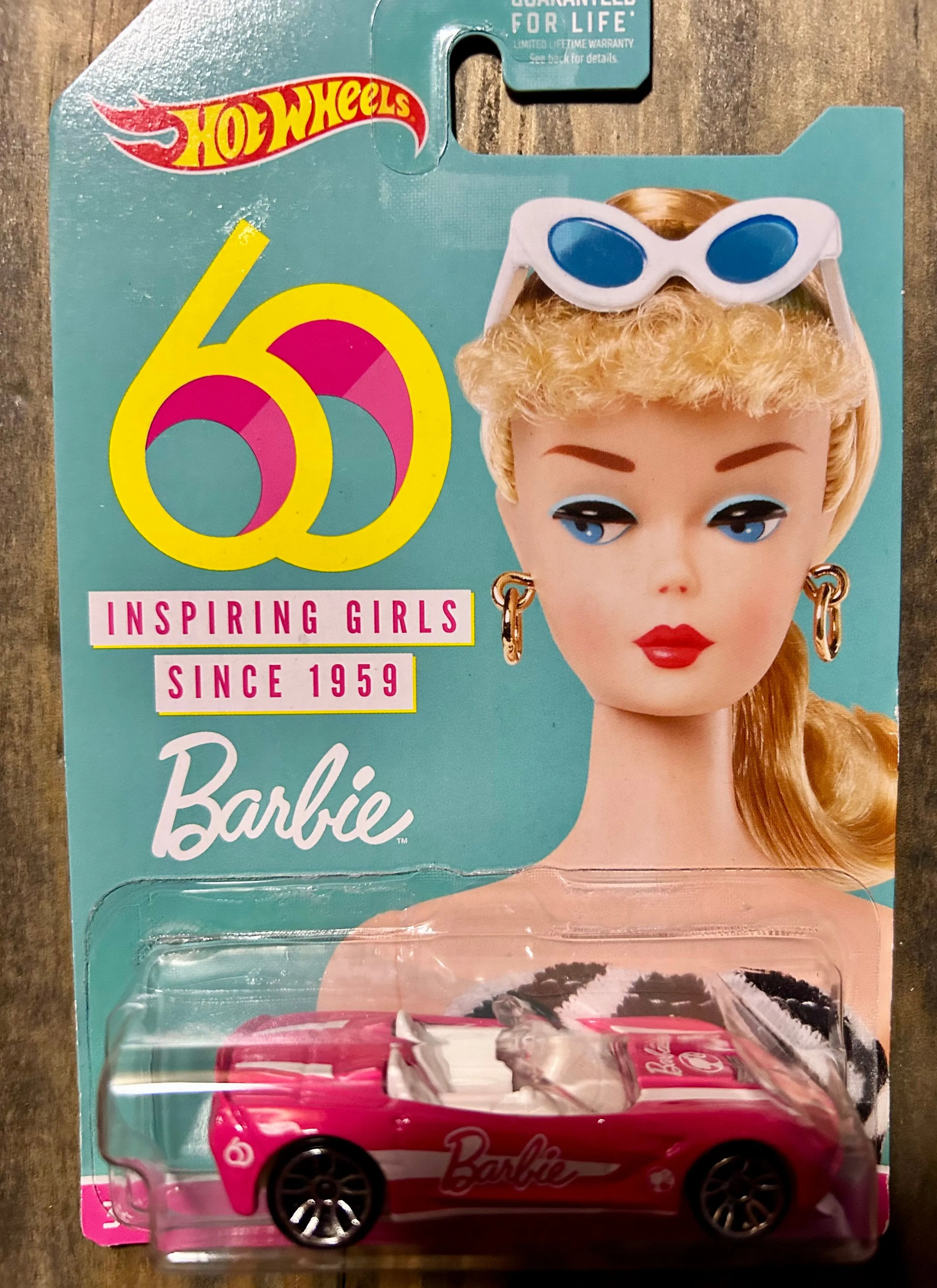 Product image for Hot Wheels 2019 Barbie 60th Anniversary ‘14 Corvette Stingray NEW IN PACKAGE