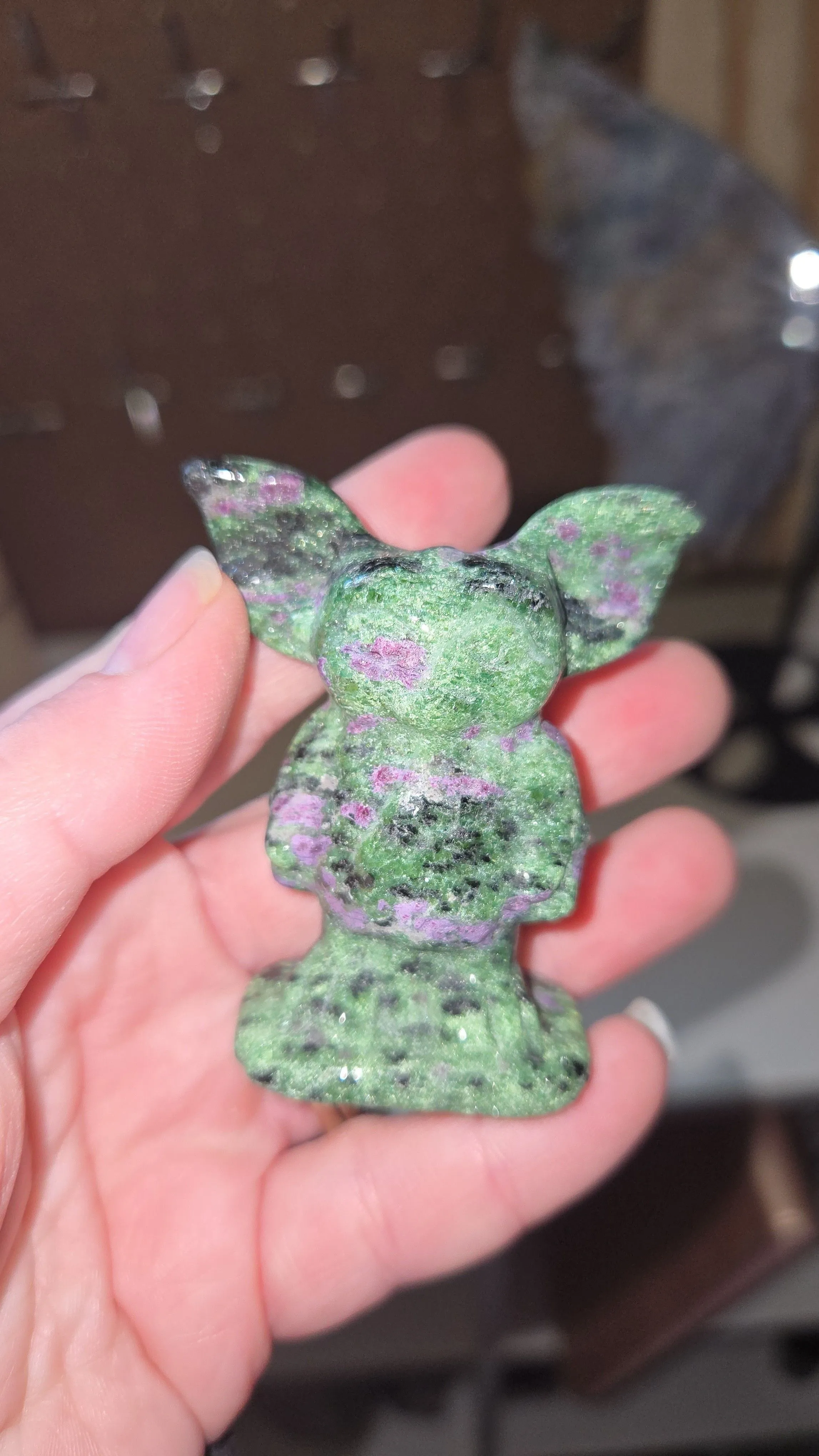 Product image for Gremlins- ruby in zoisite 