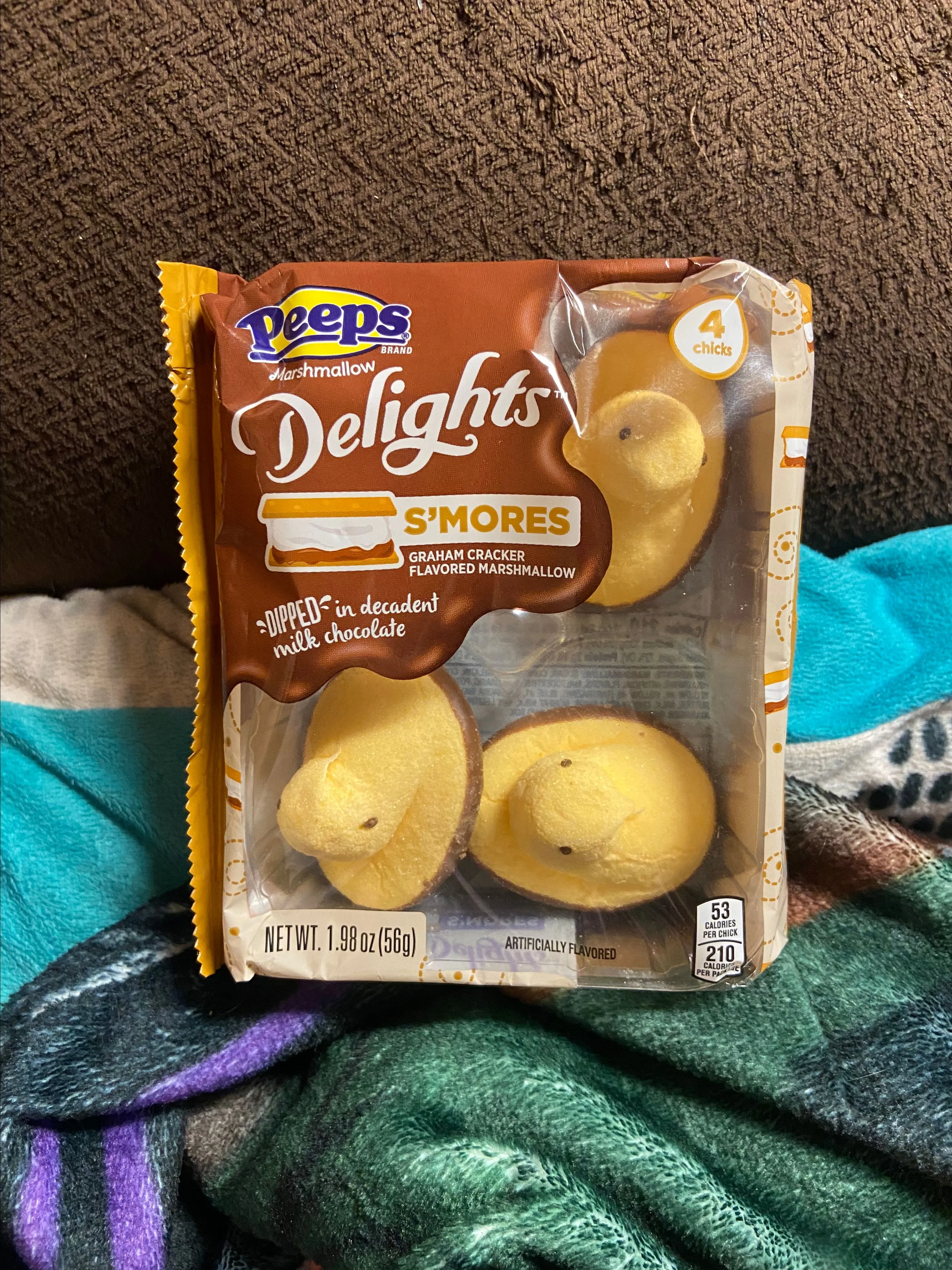 Product image for XSNACKS- peeps delights s'mores 4pk