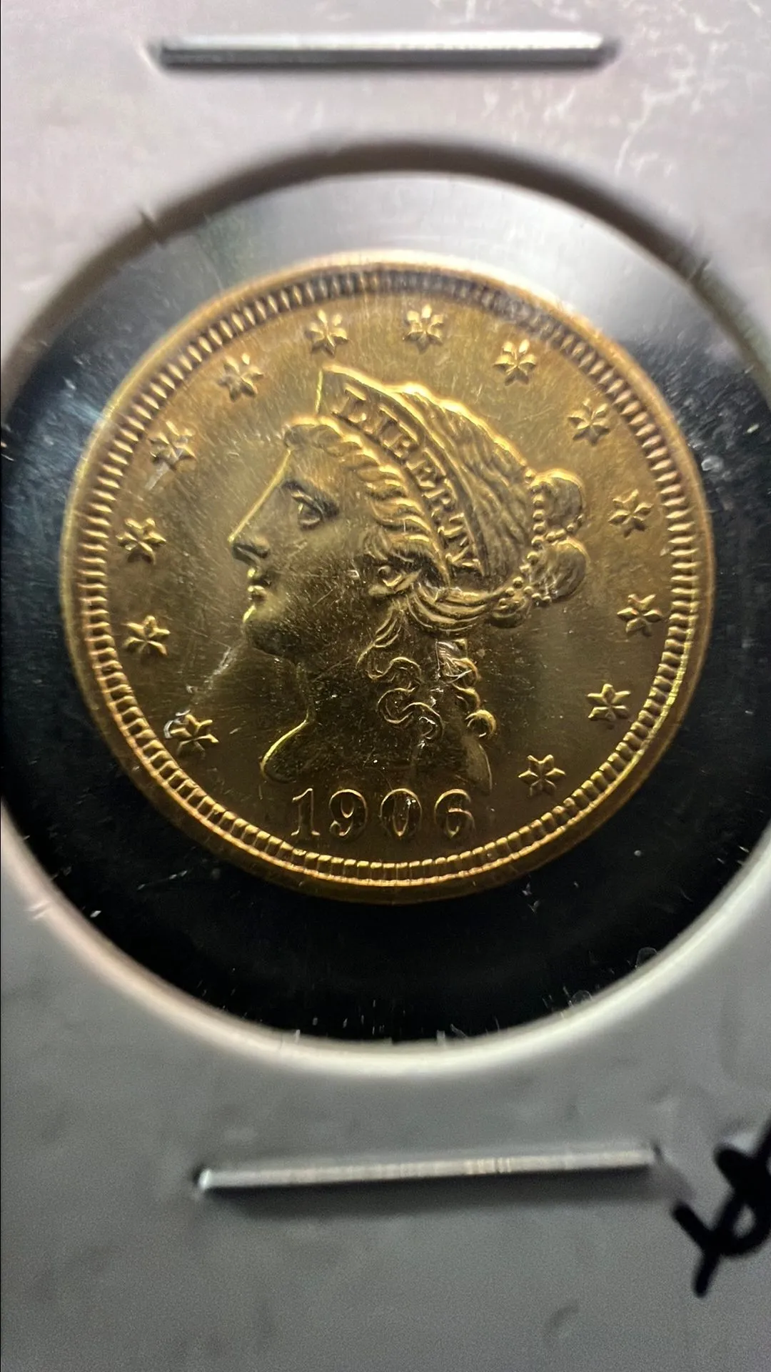 Product image for 1906 PR quarter eagle