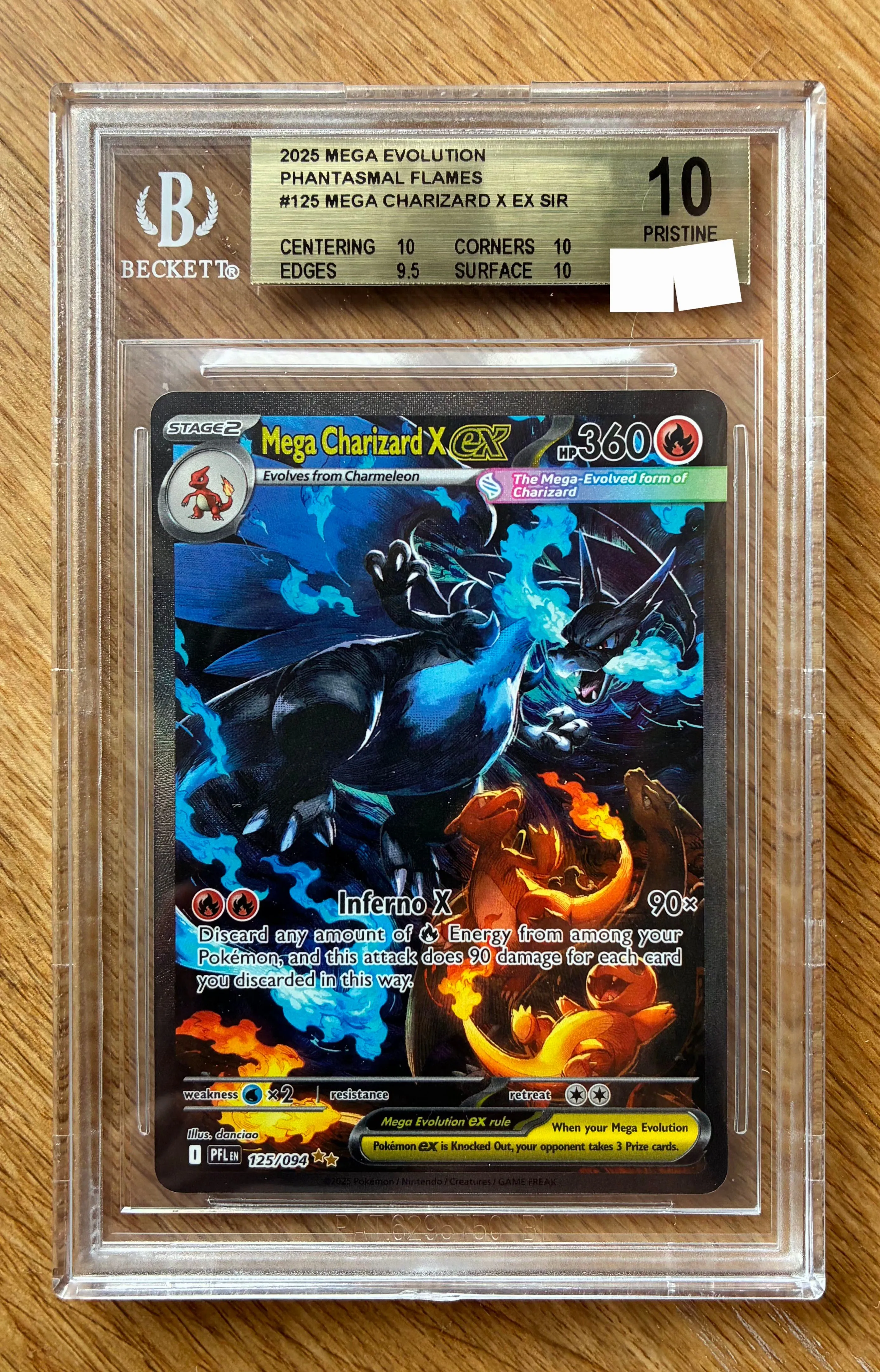 beckett 10 mega Charizard ex 125/091  Whatnot: Shop, Sell, Connect