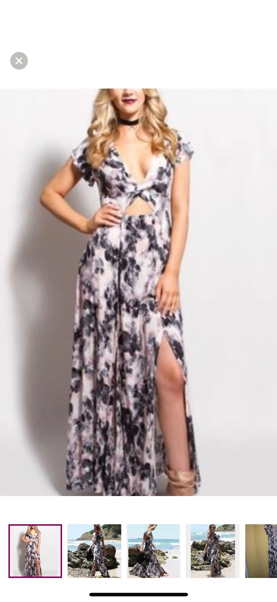 Product image for Lost in Lunar Maxi Dress Size 2 EUC