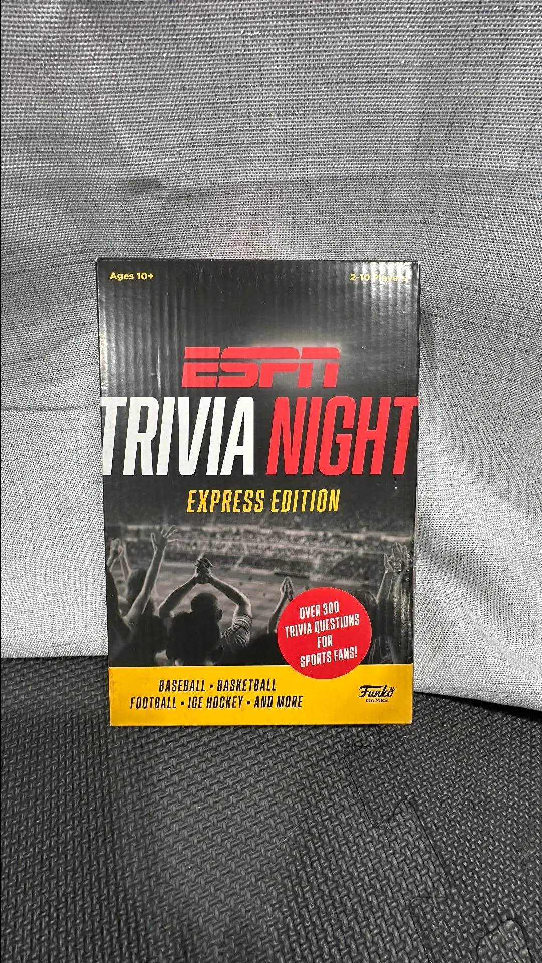 Product image for ESPN trivia night express edition game new